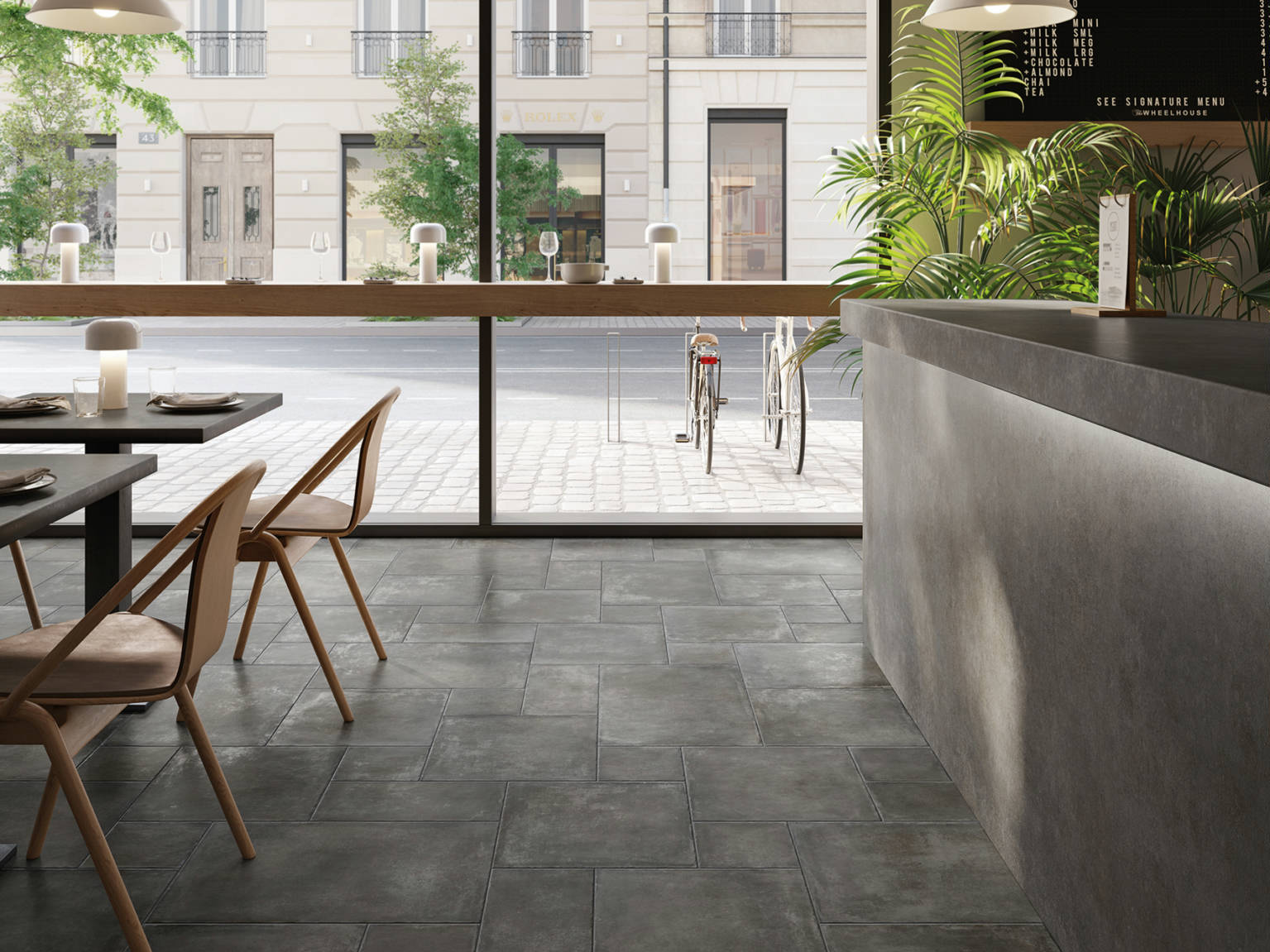 Charleston Palms Steel Modular | Gemini Tile and Marble