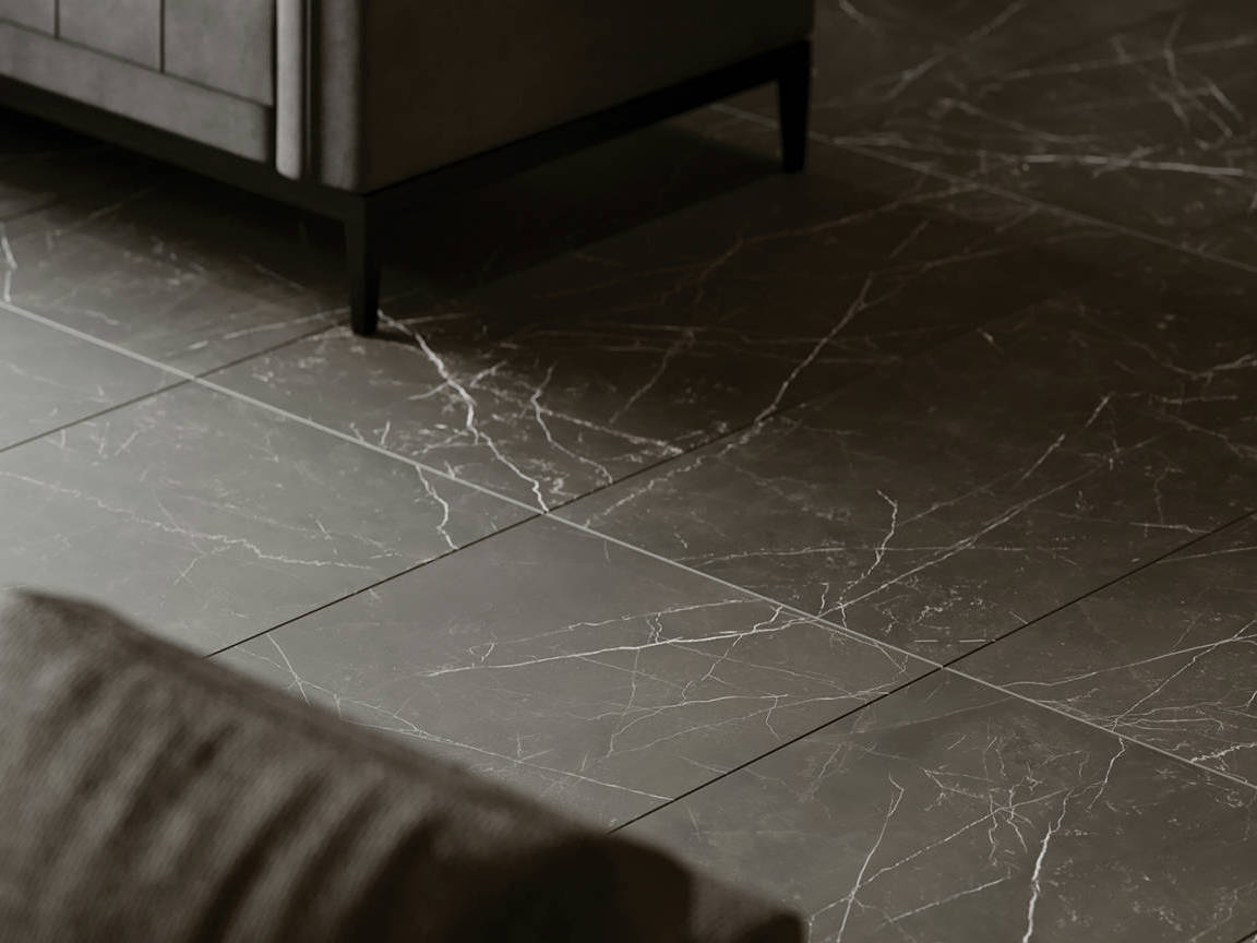 Luxury Tivoli Nero 24x48 3 | Gemini Tile and Marble