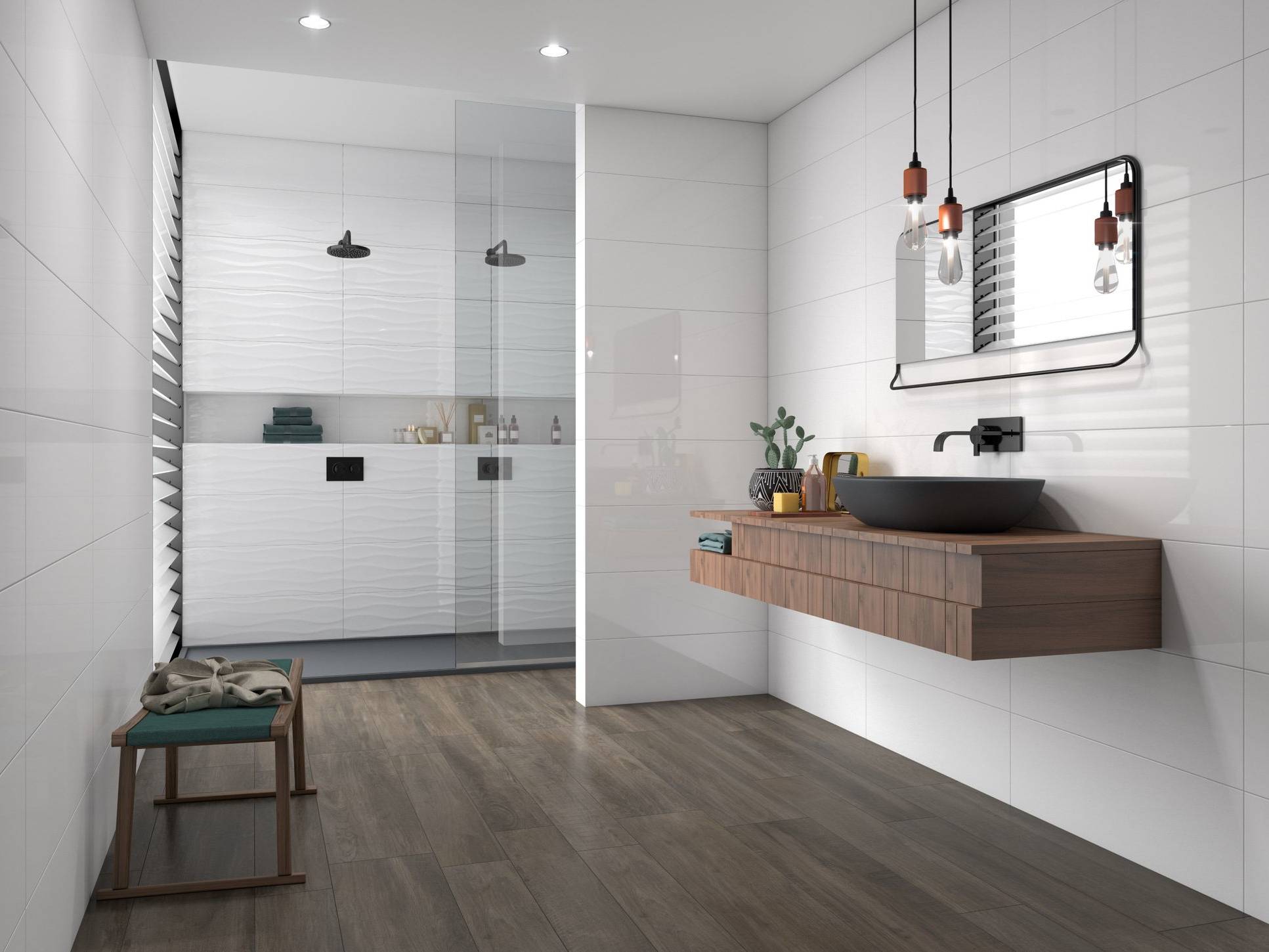 Venezia Blanco Vibe 10x30  and 10x30 | Tile Masters