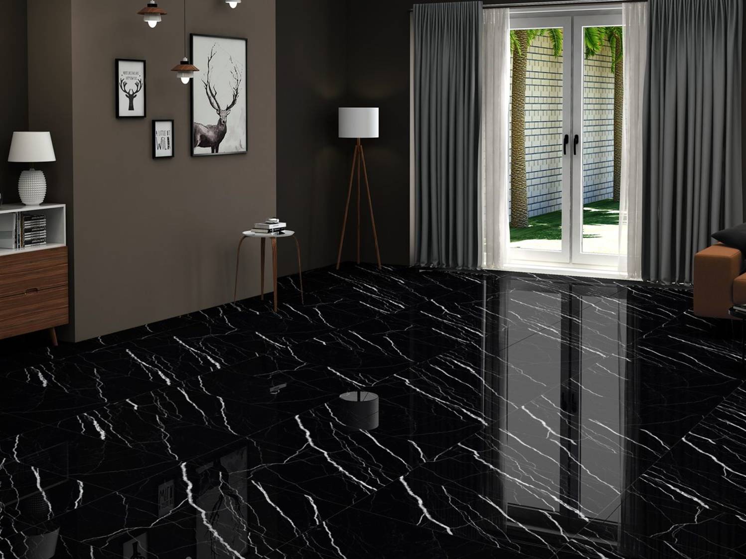 Treasure Midnight Nero 24x48 | Tile Masters