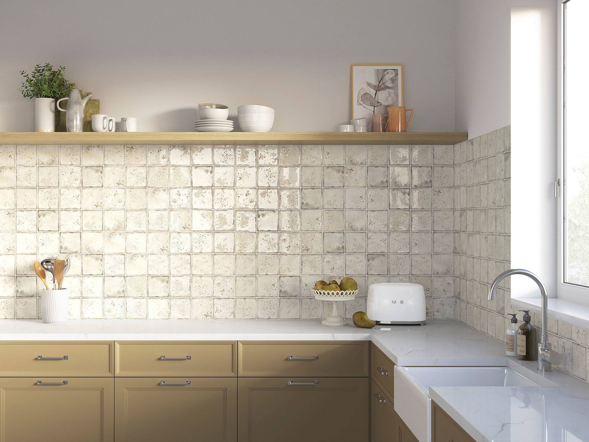 Jamaica Cream 5x5 | Tile Masters