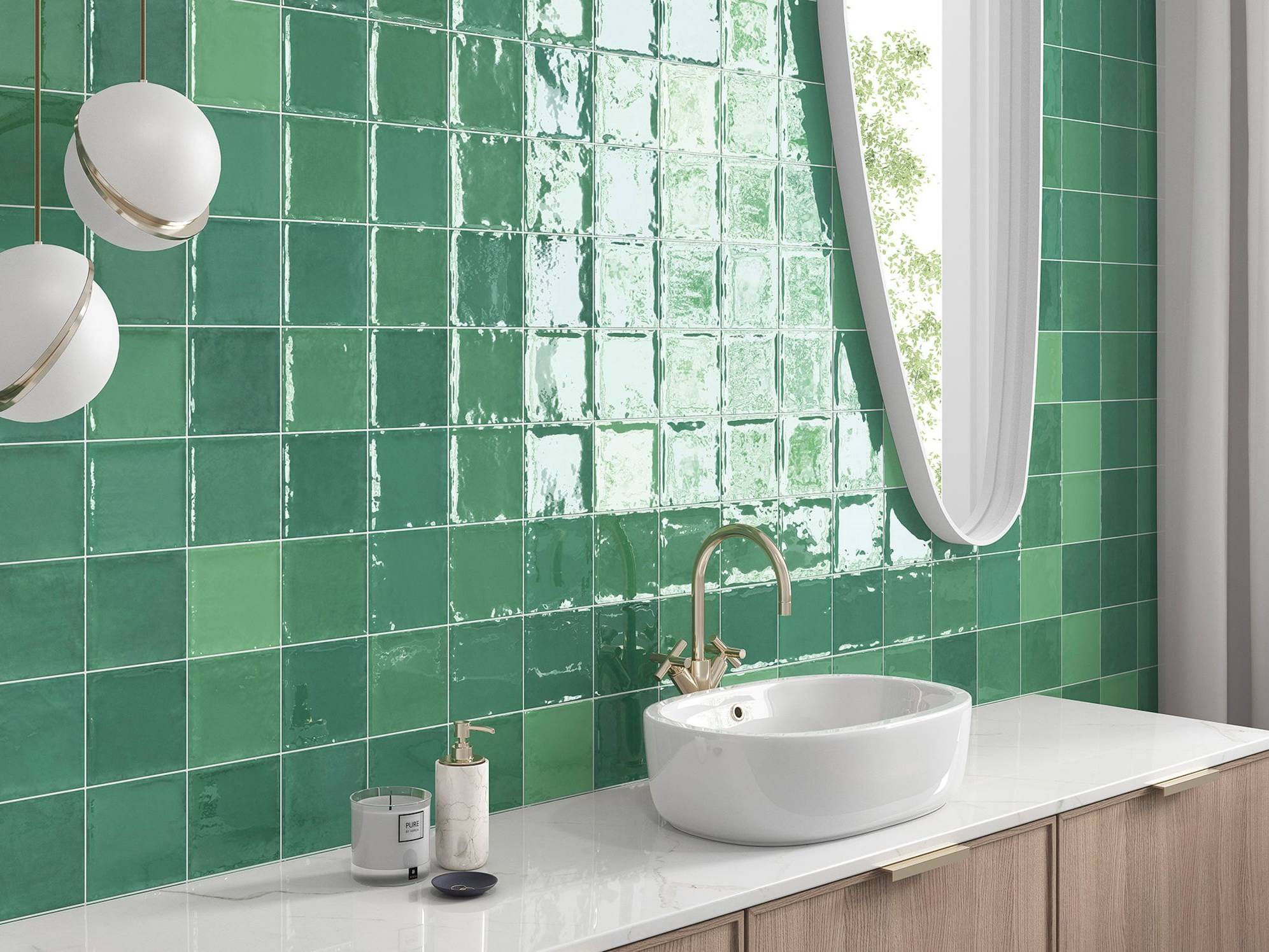 Morocco Green 5x5 | Tile Masters