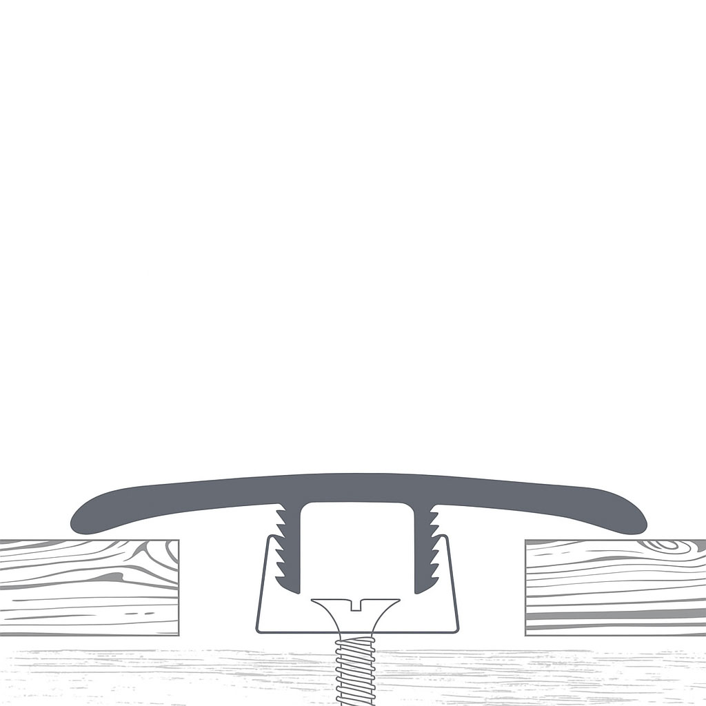 T-Mold 4557-Smoke | Tile Masters