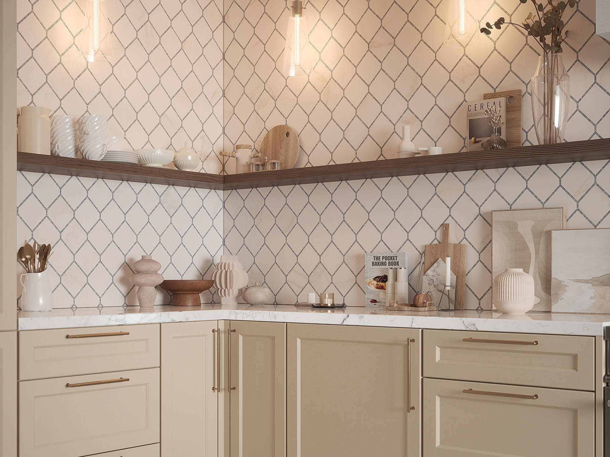 Elm Blue Mosaic 1 | Tile Masters