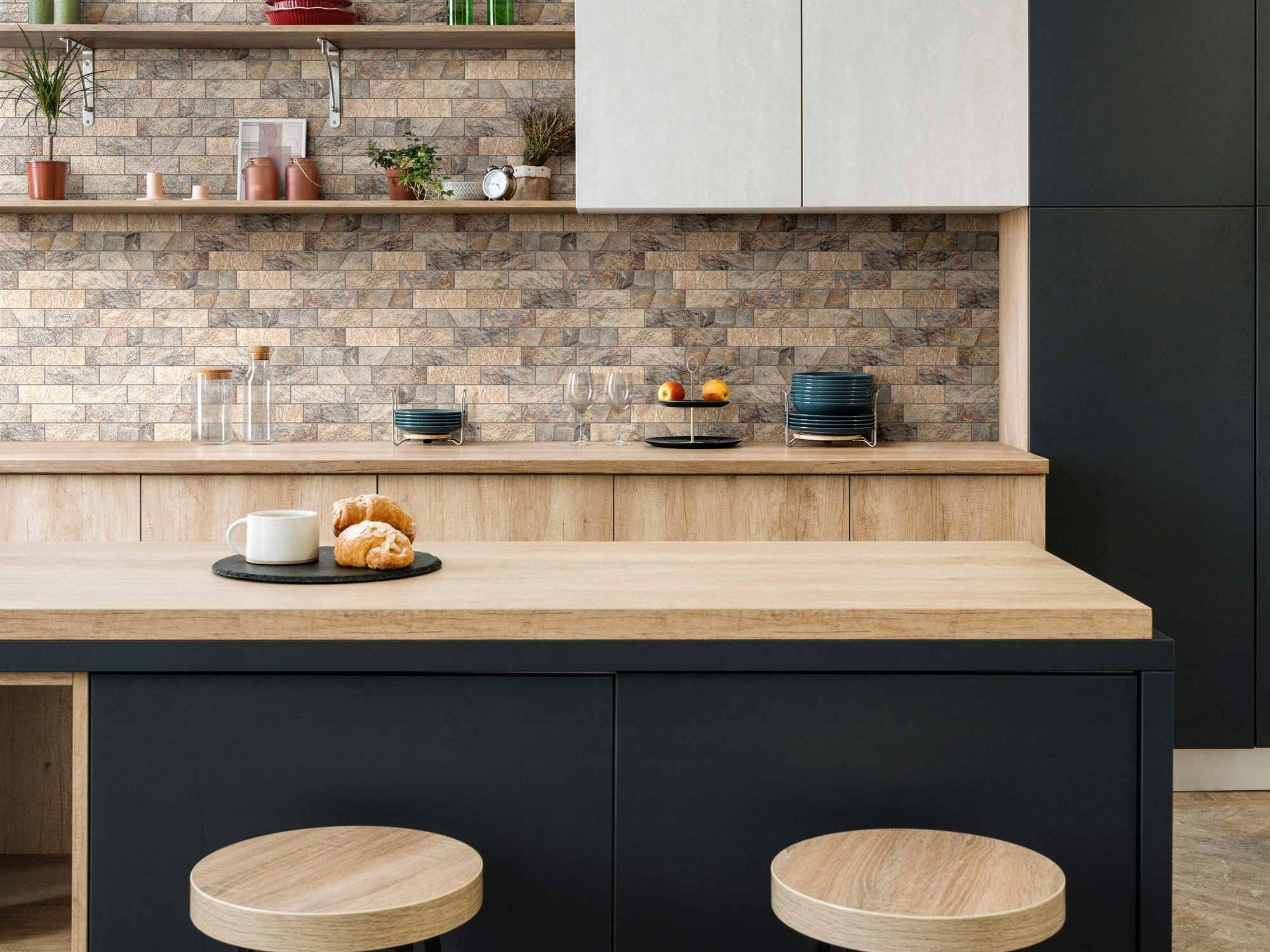 Slate Stone Beige Glazed Ceramic 2