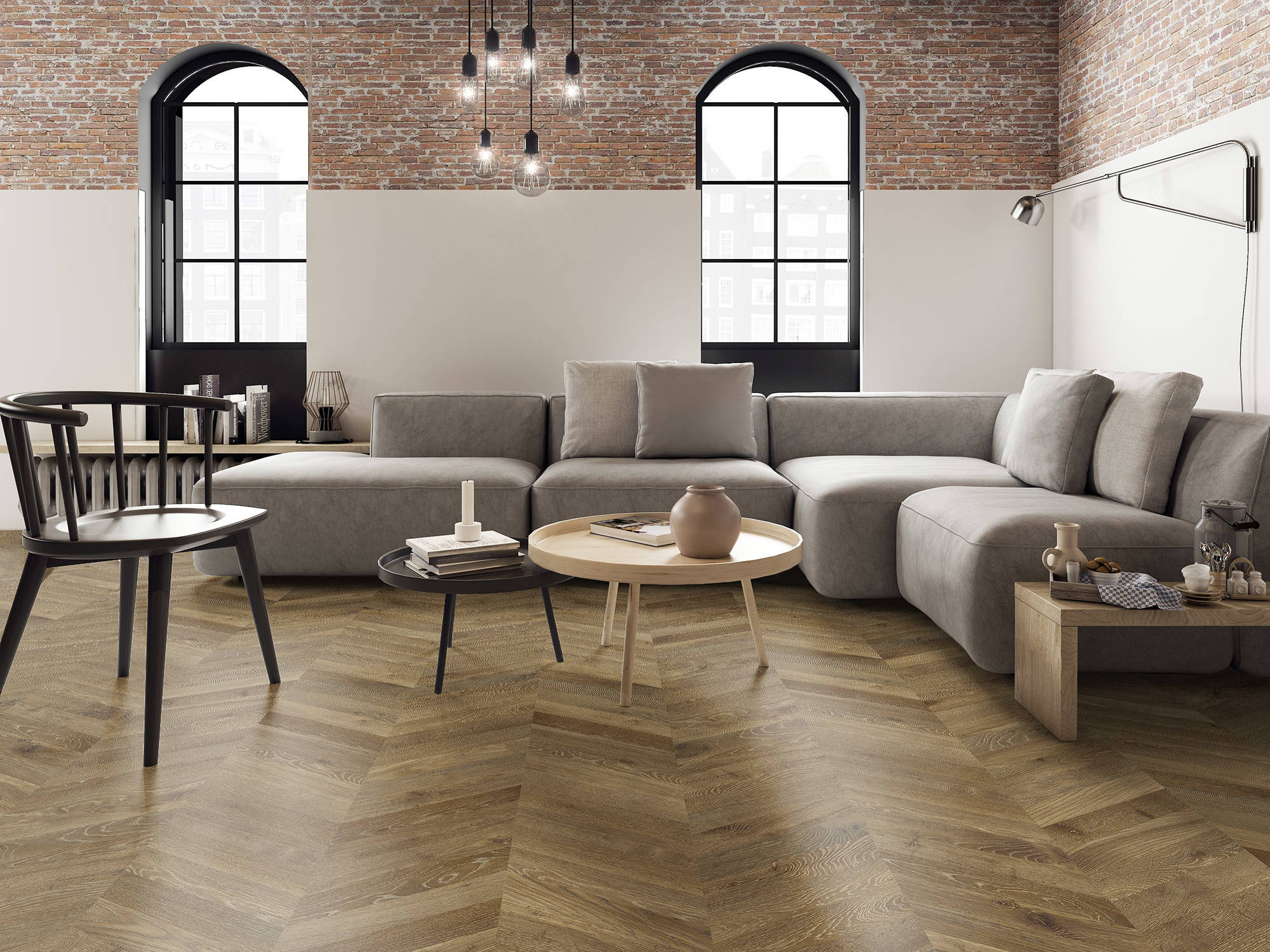 True Earth Chevron 4 | Tile Masters