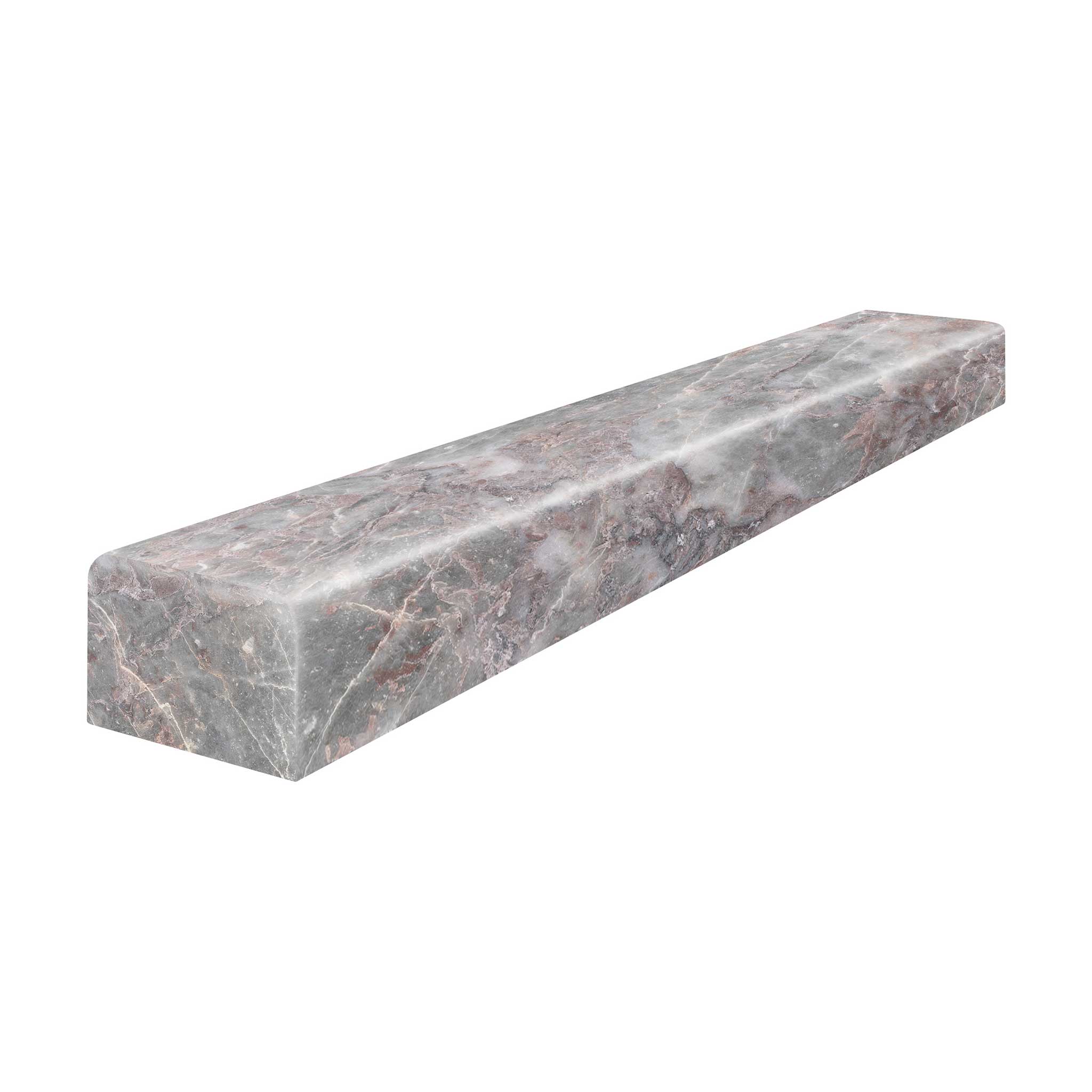 Sereno Burgundy 1.25x12 Deco-Bar | Tile Masters