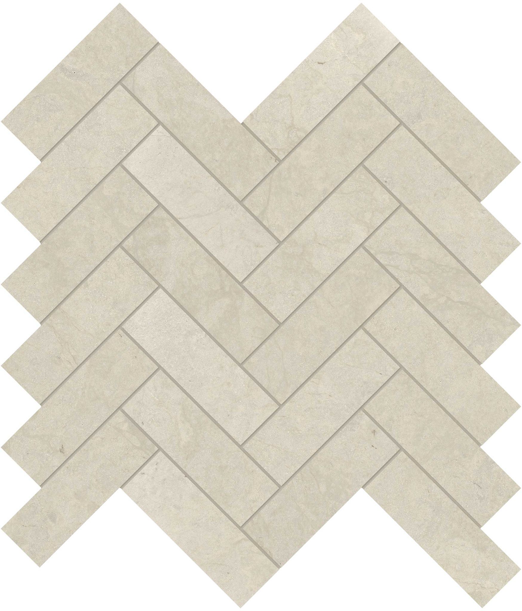 Tierra Halo 1.25x4 Herringbone Mosaic | Tile Masters