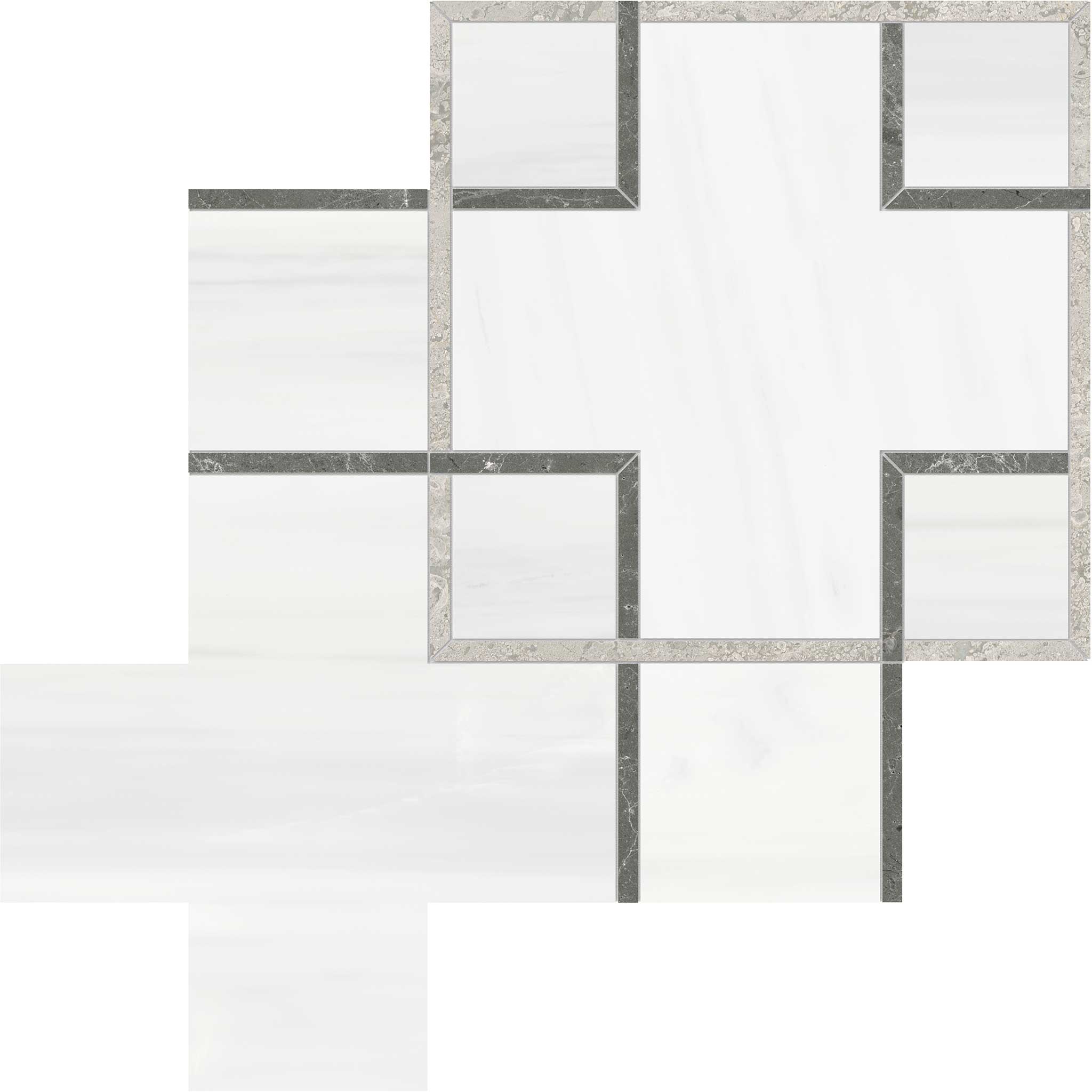 Utopio Schema Mist Mosaic | Tile Masters