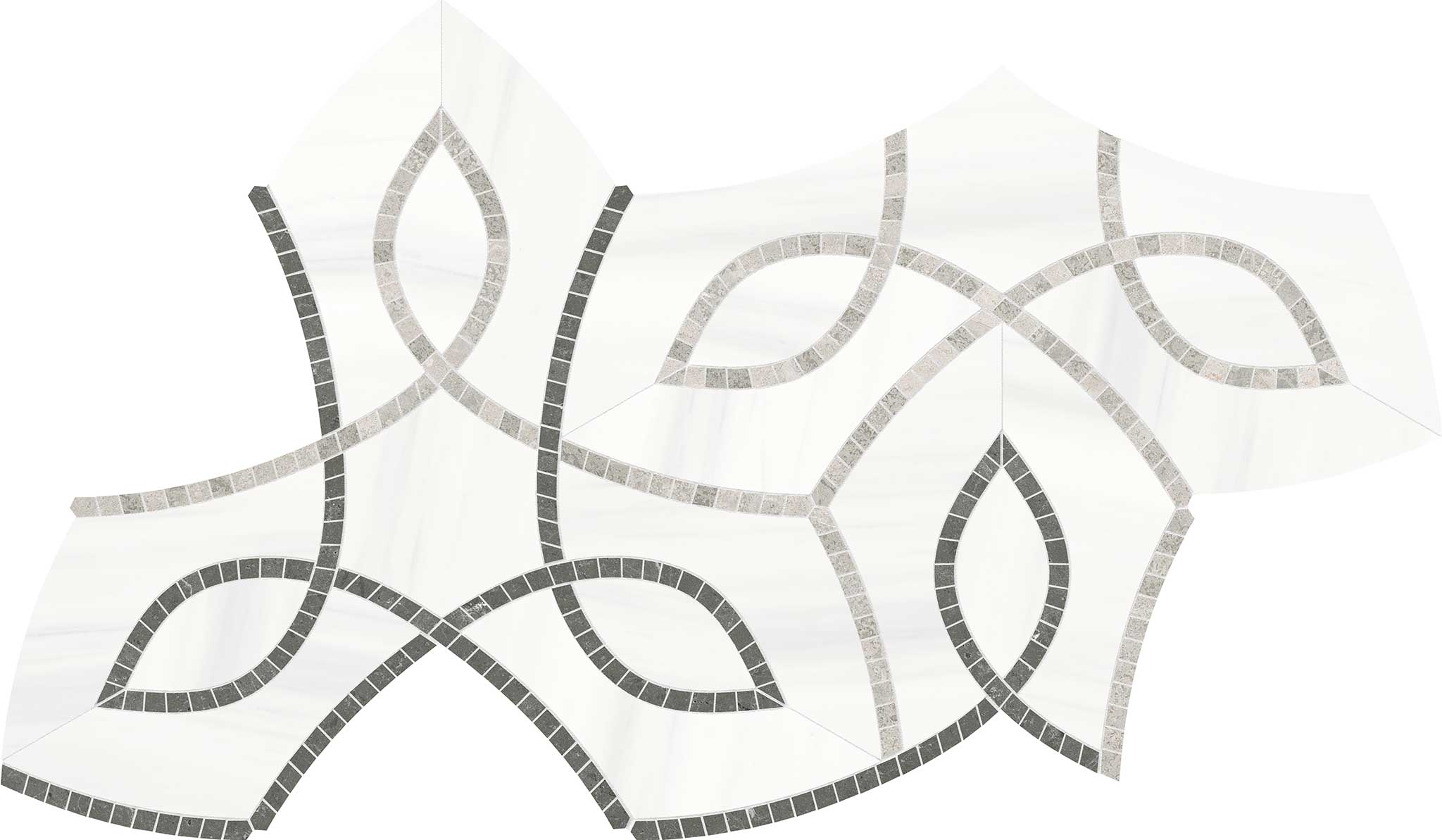 Utopio Vine Mist Mosaic | Tile Masters