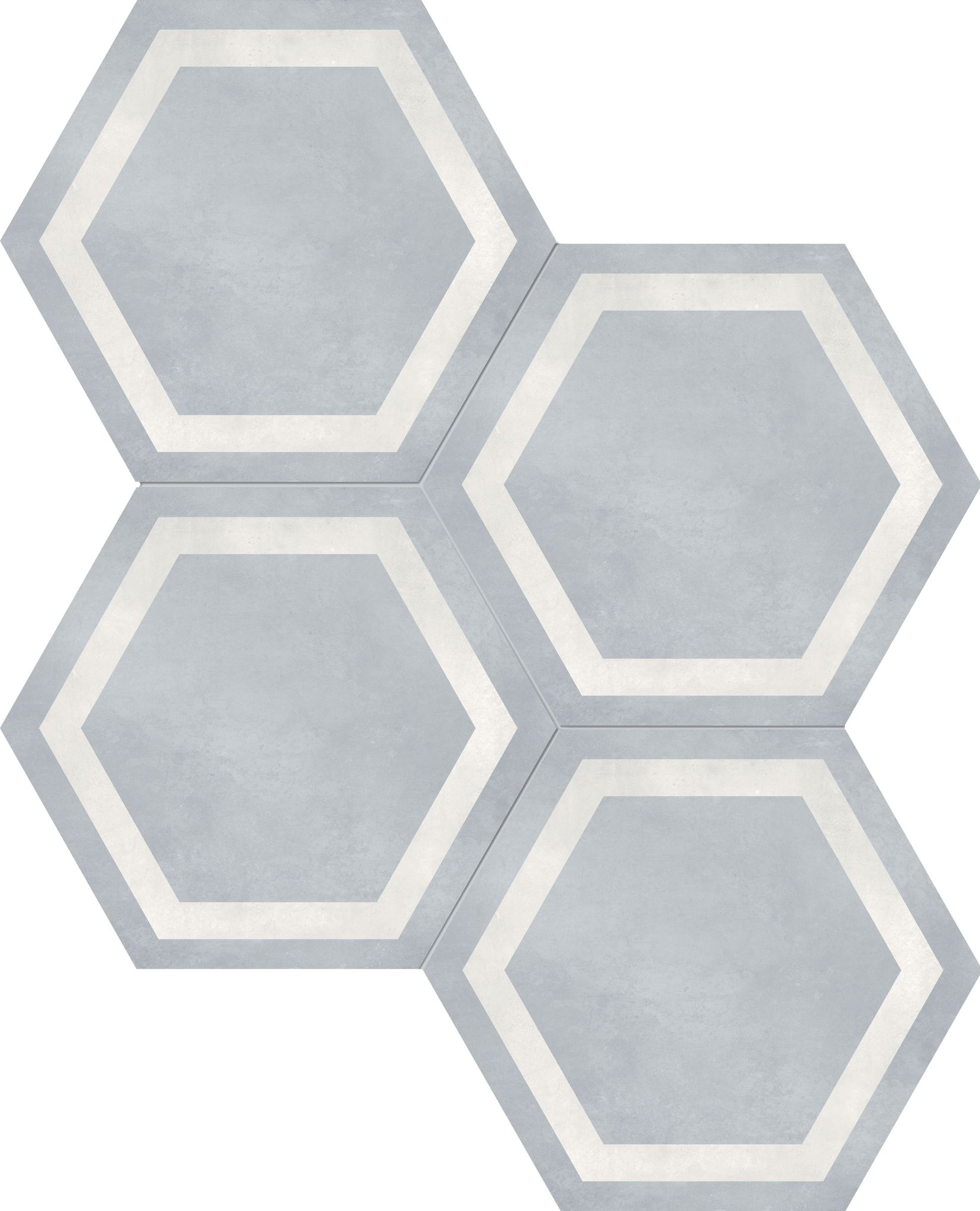 Form 7" Hexagon Frame Tide | Tile Masters
