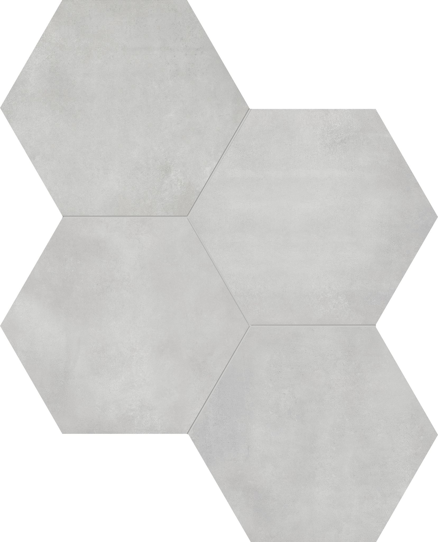 Form 7" Hexagon Ice | Tile Masters