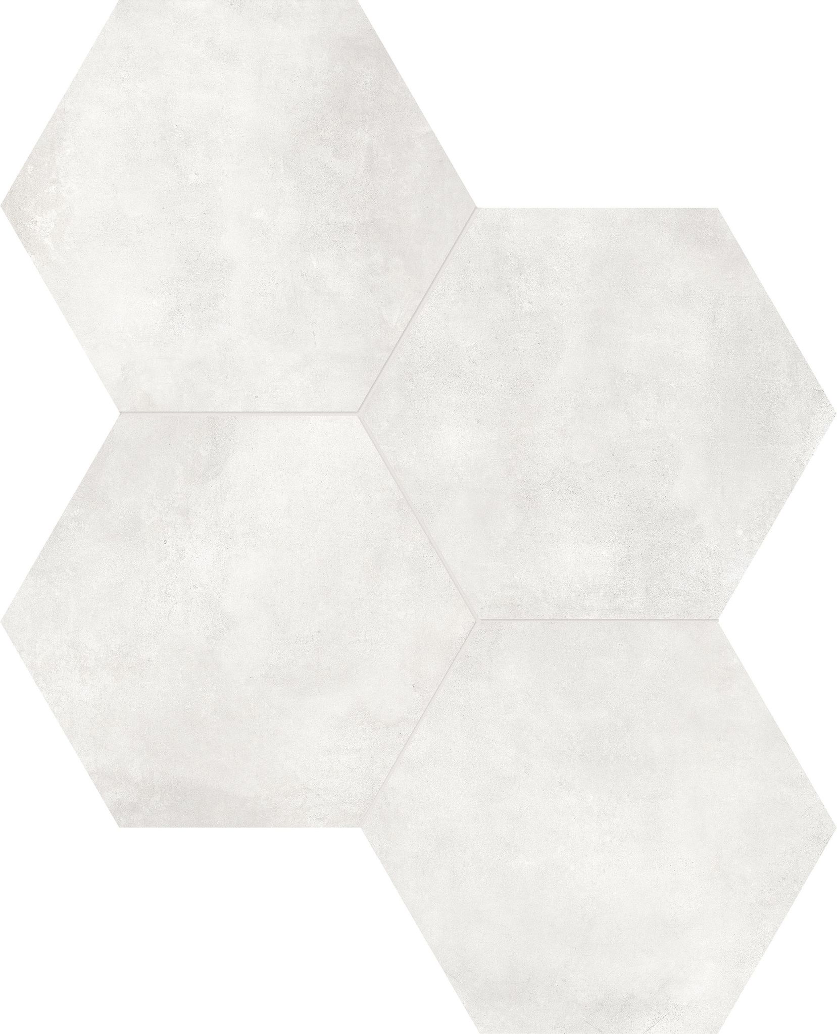 Form 7" Hexagon Ivory | Tile Masters