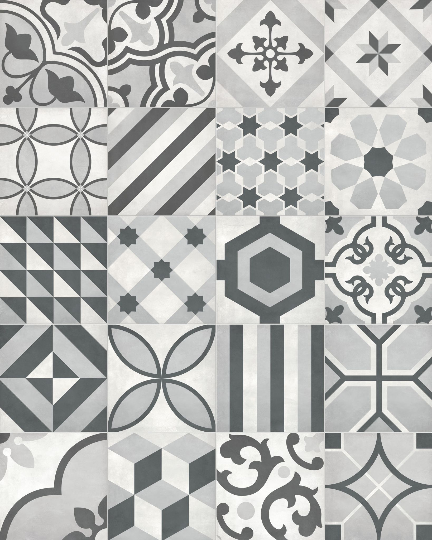 Form 8x8 Ice Deco Blend | Tile Masters