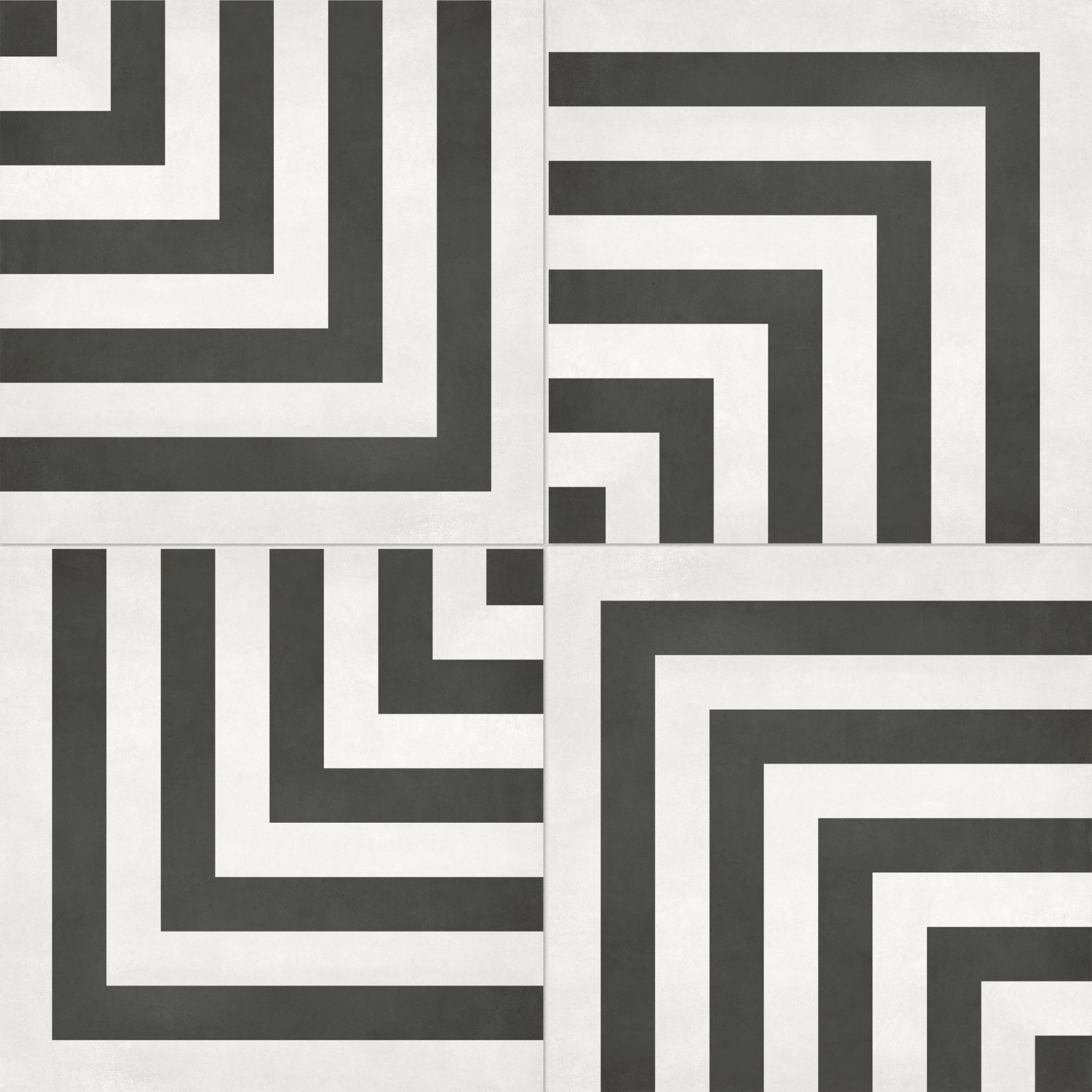 Form 8x8 Monochrome Geo | Tile Masters