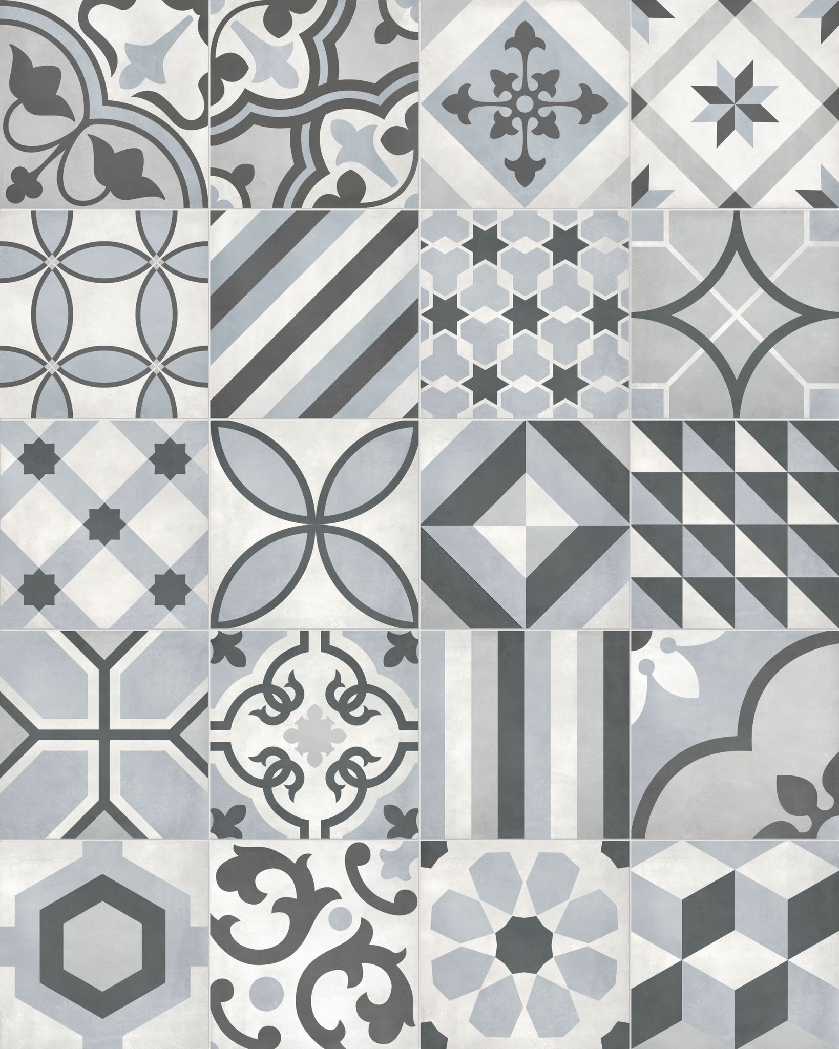 Form 8x8 Tide Deco Blend | Tile Masters