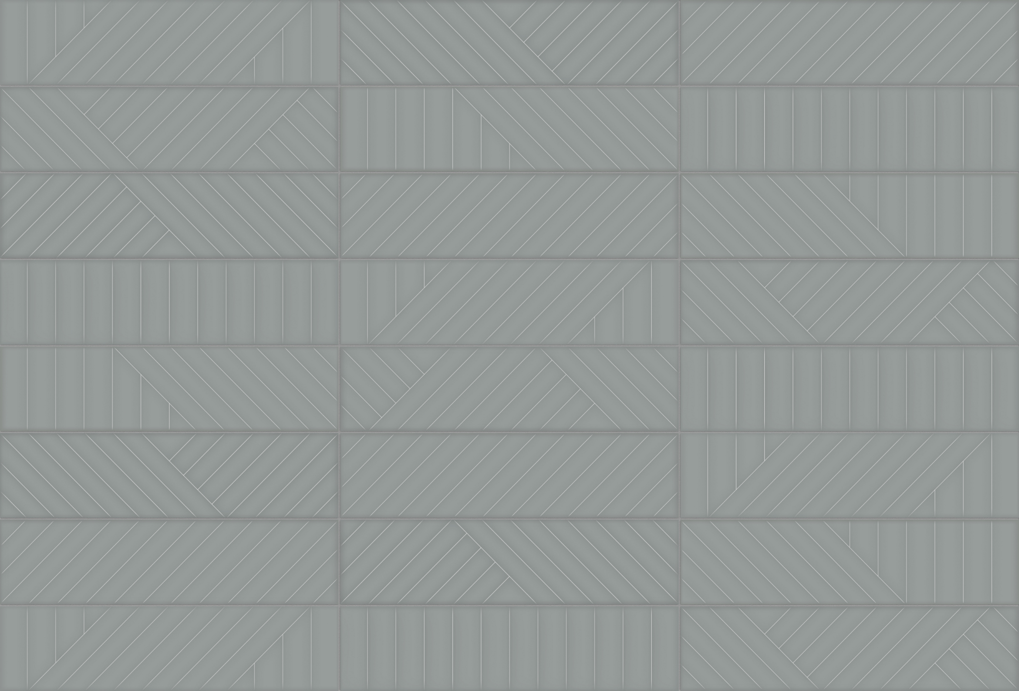 Geometra 3x12 Charcoal Maze | Tile Masters