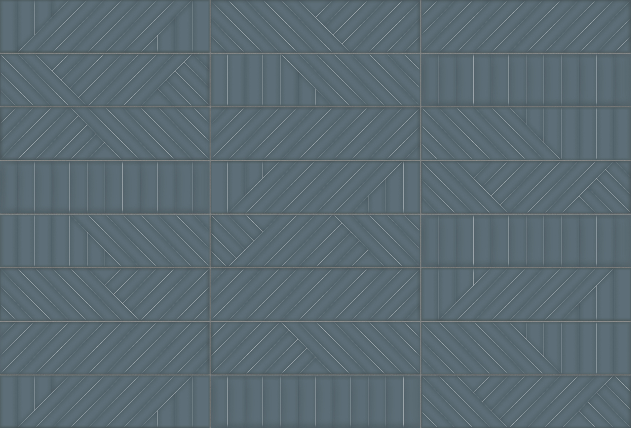 Geometra 3x12 Ink Maze | Tile Masters