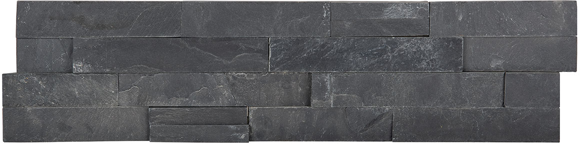 Ledger Stone 6x24 Carbon Split Face Corner | Tile Masters
