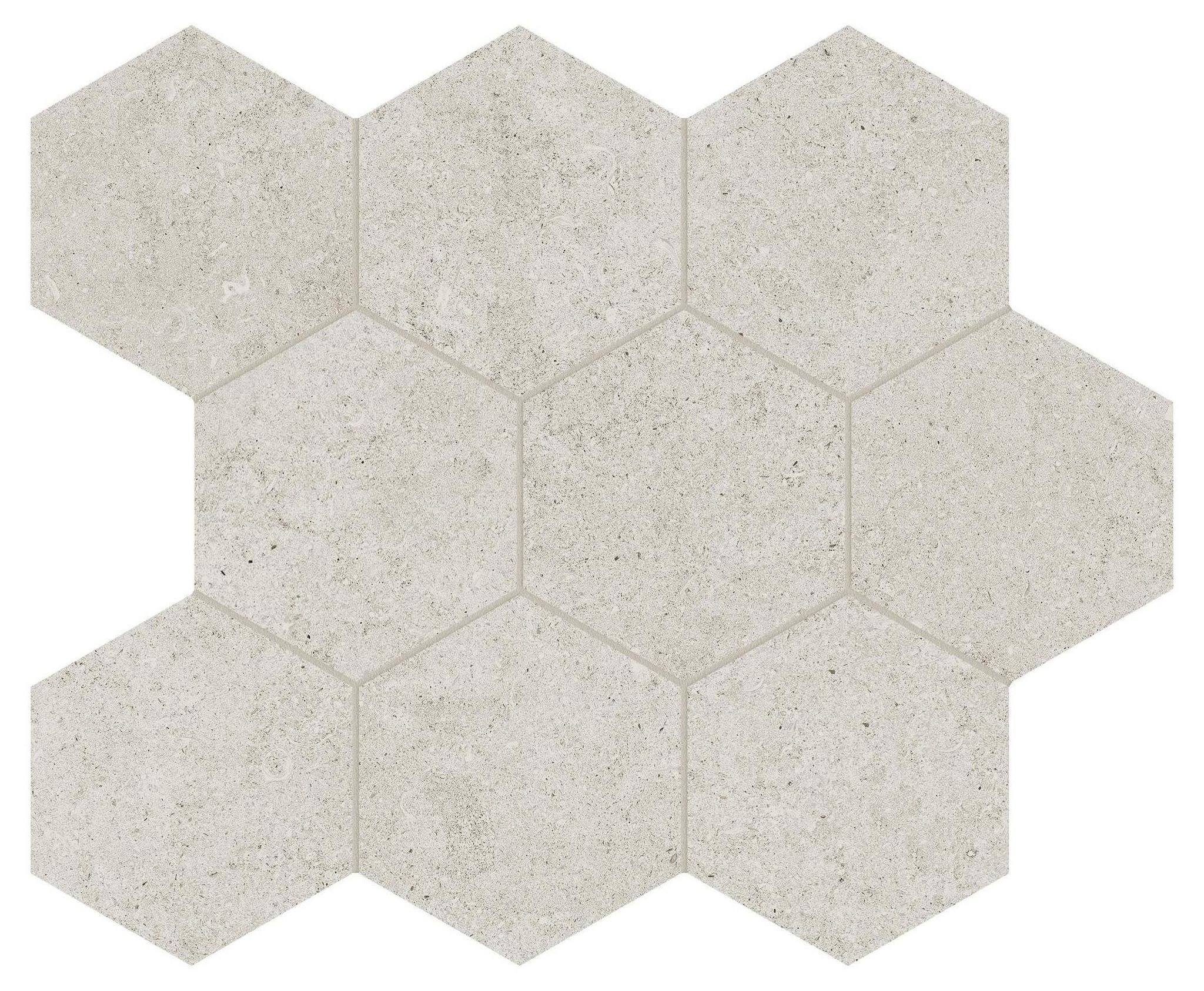 Lithoform 4" Hex Crosscut Dunes | Tile Masters