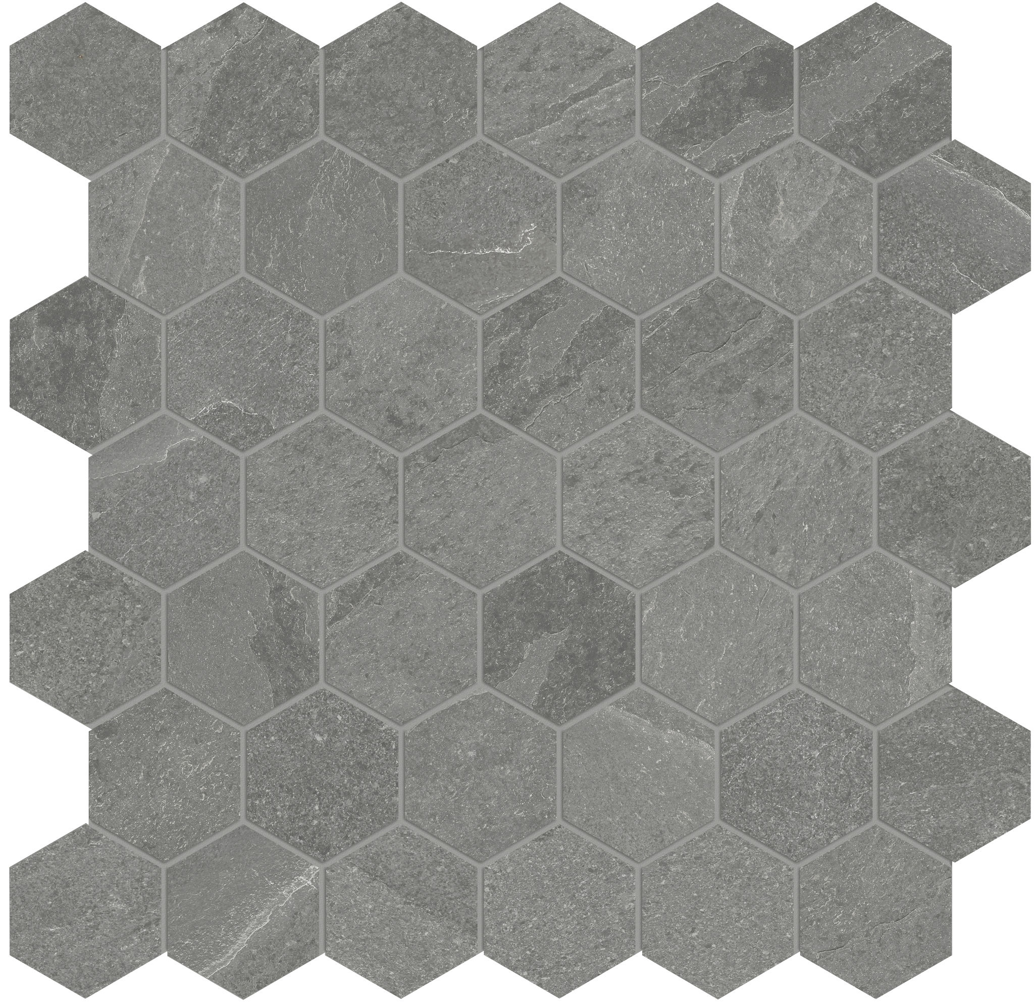 Nord 2 Hex Chromium | Tile Masters