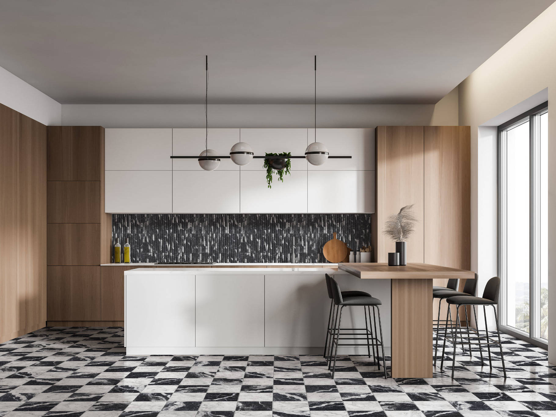 Obsession Nero & Carrara | Tile Masters