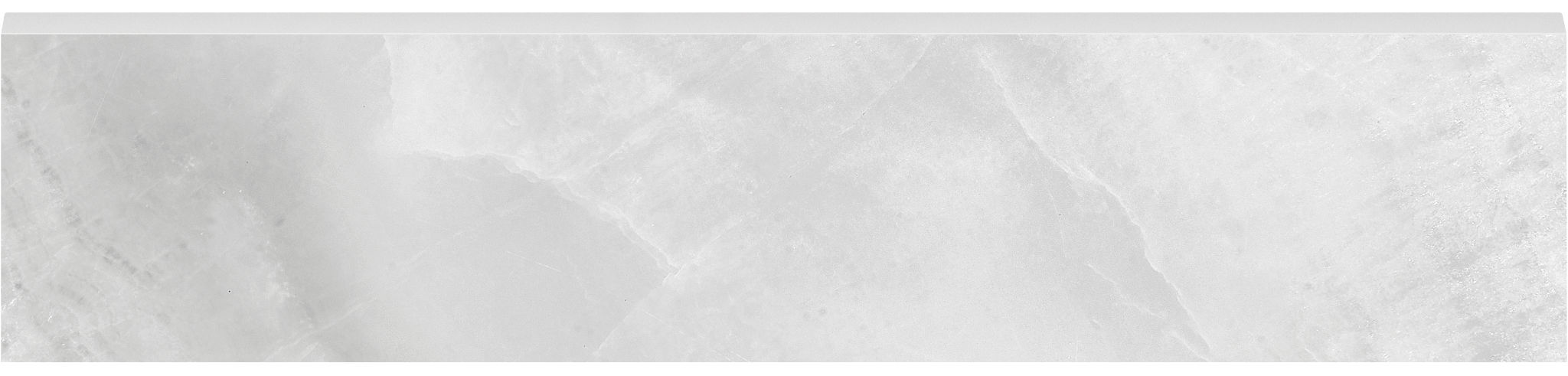 Plata 3x12 Onyx Crystallo Bullnose Matte | Tile Masters