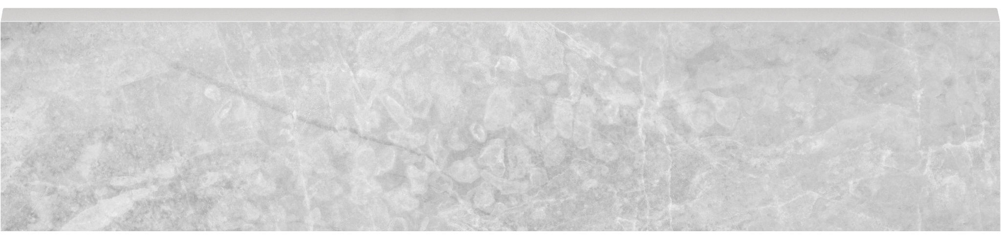 Plata 3x12 Perla Grigia Bullnose Polished | Tile Masters