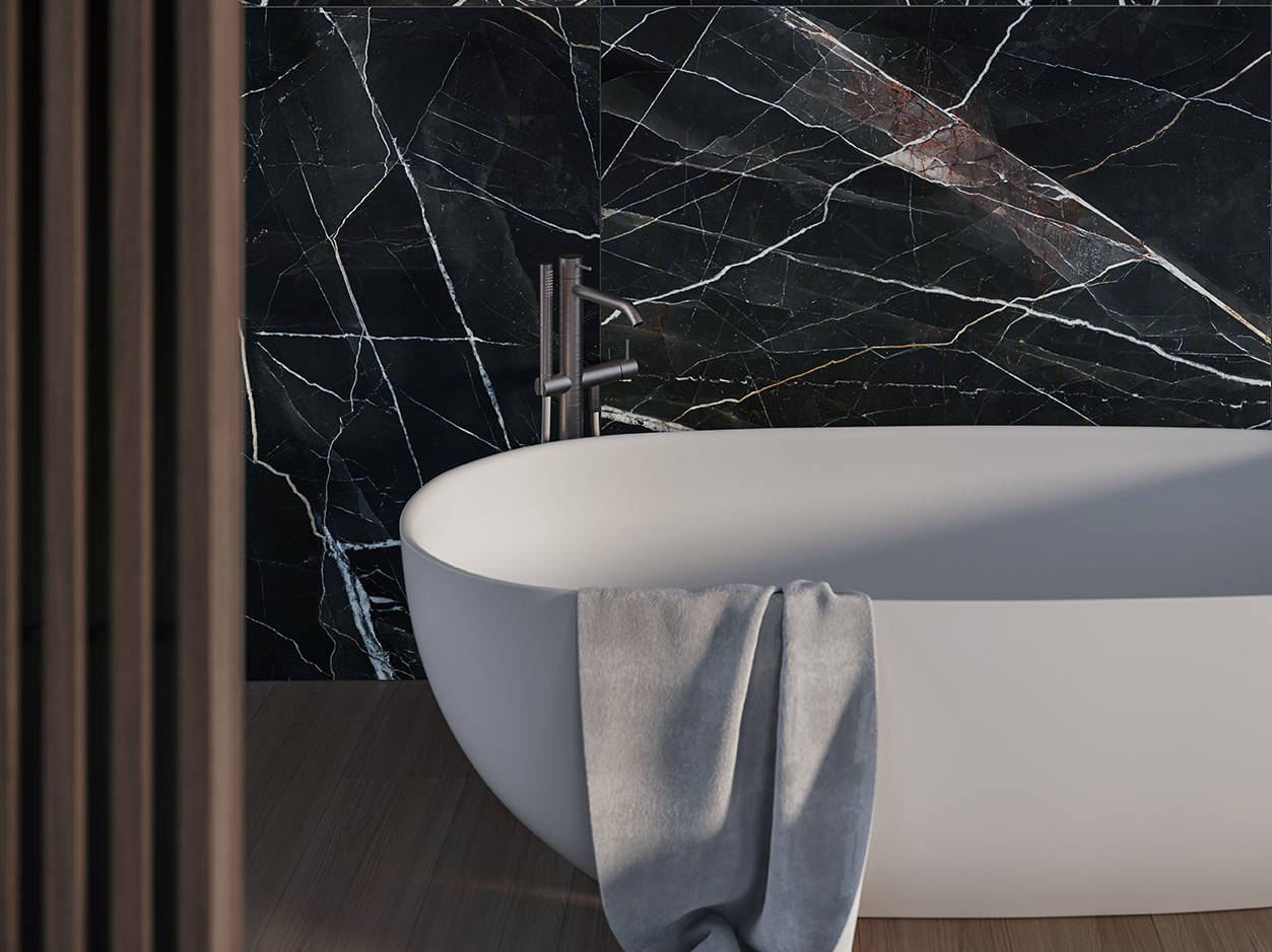 Royal Stoneworks REGAL BLACK VEIN 0 | Tile Masters