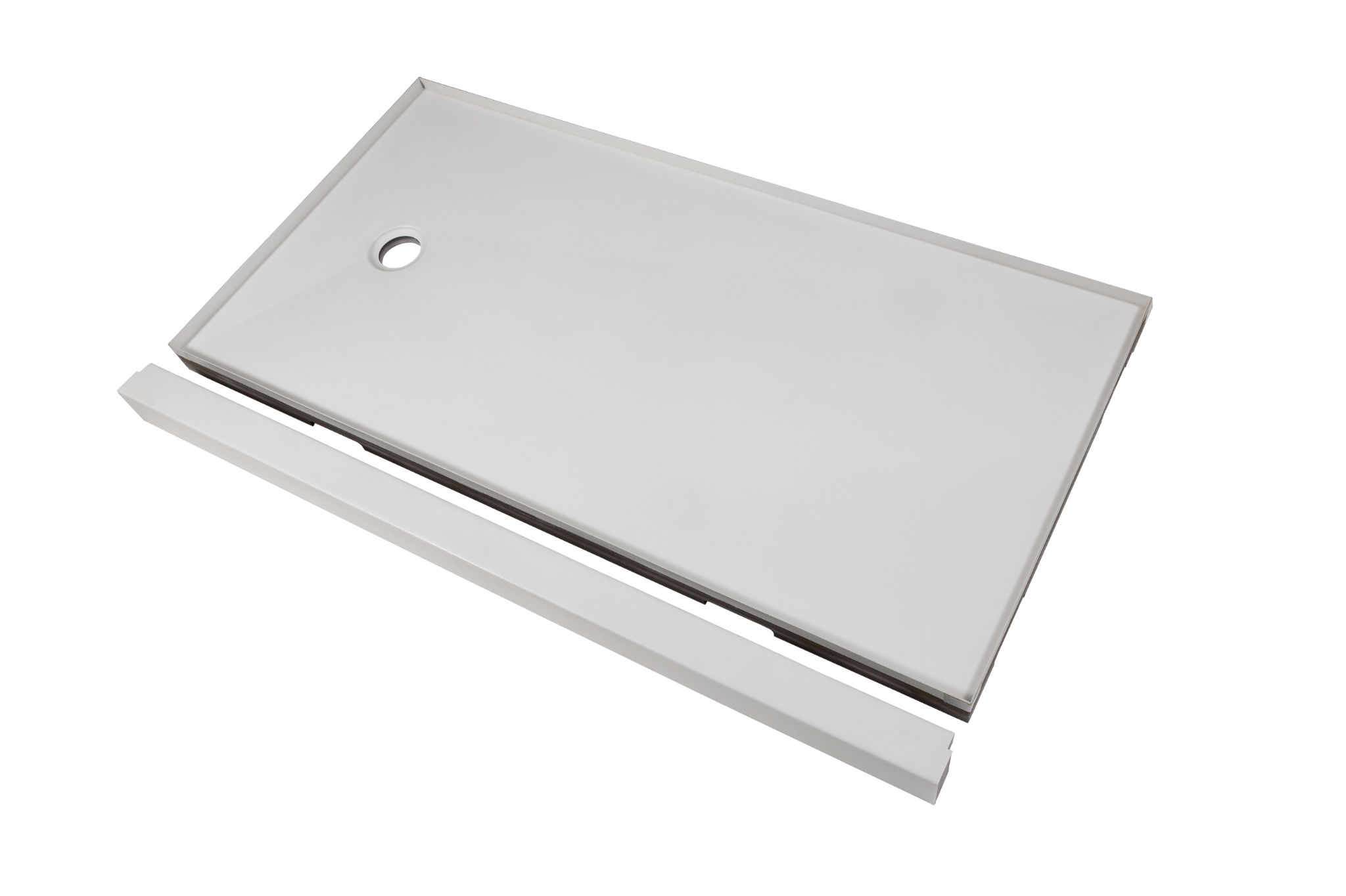 Shower Pan 30x60 Vivid White | Tile Masters