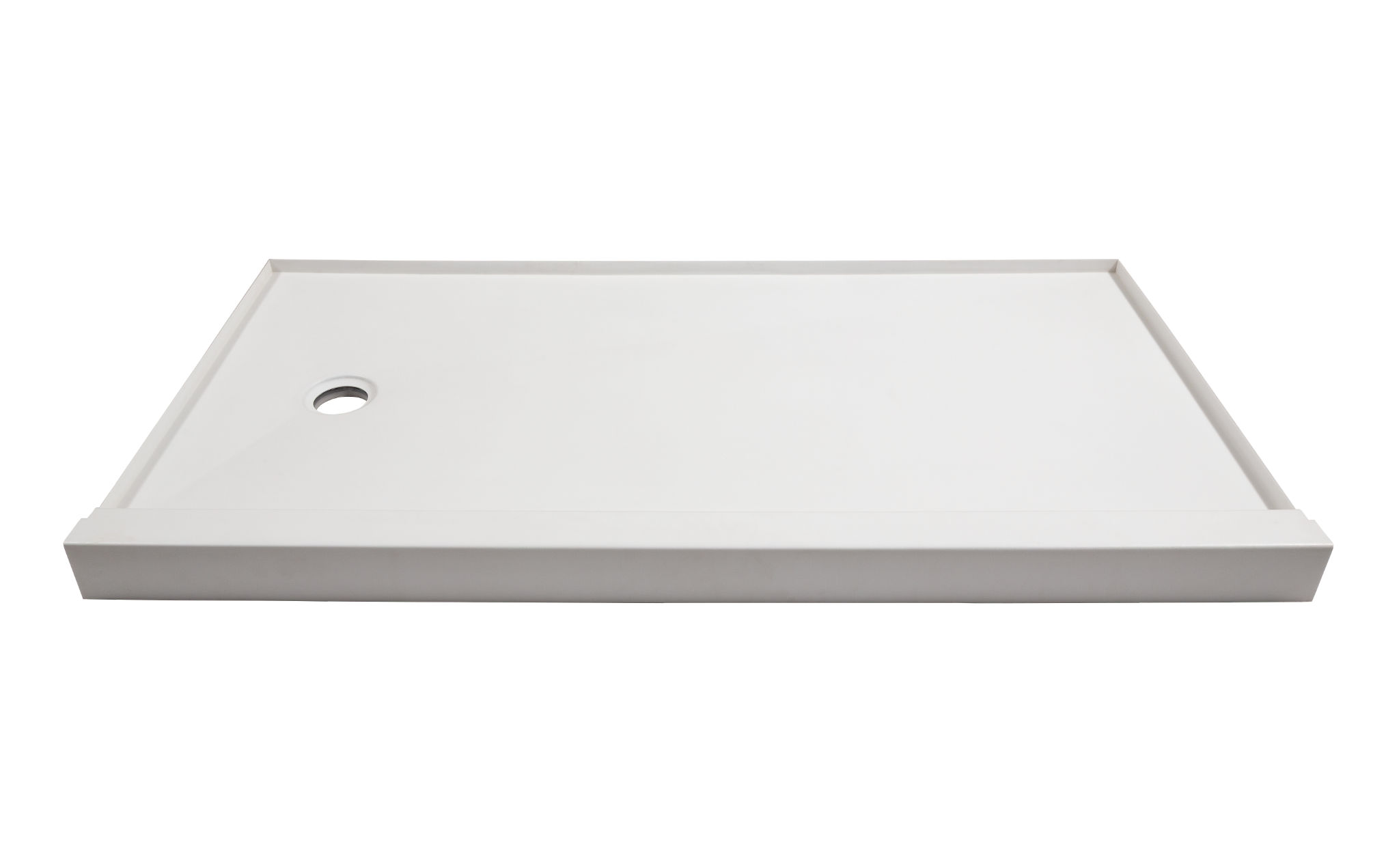 Shower Pan 30x60 Vivid White | Tile Masters