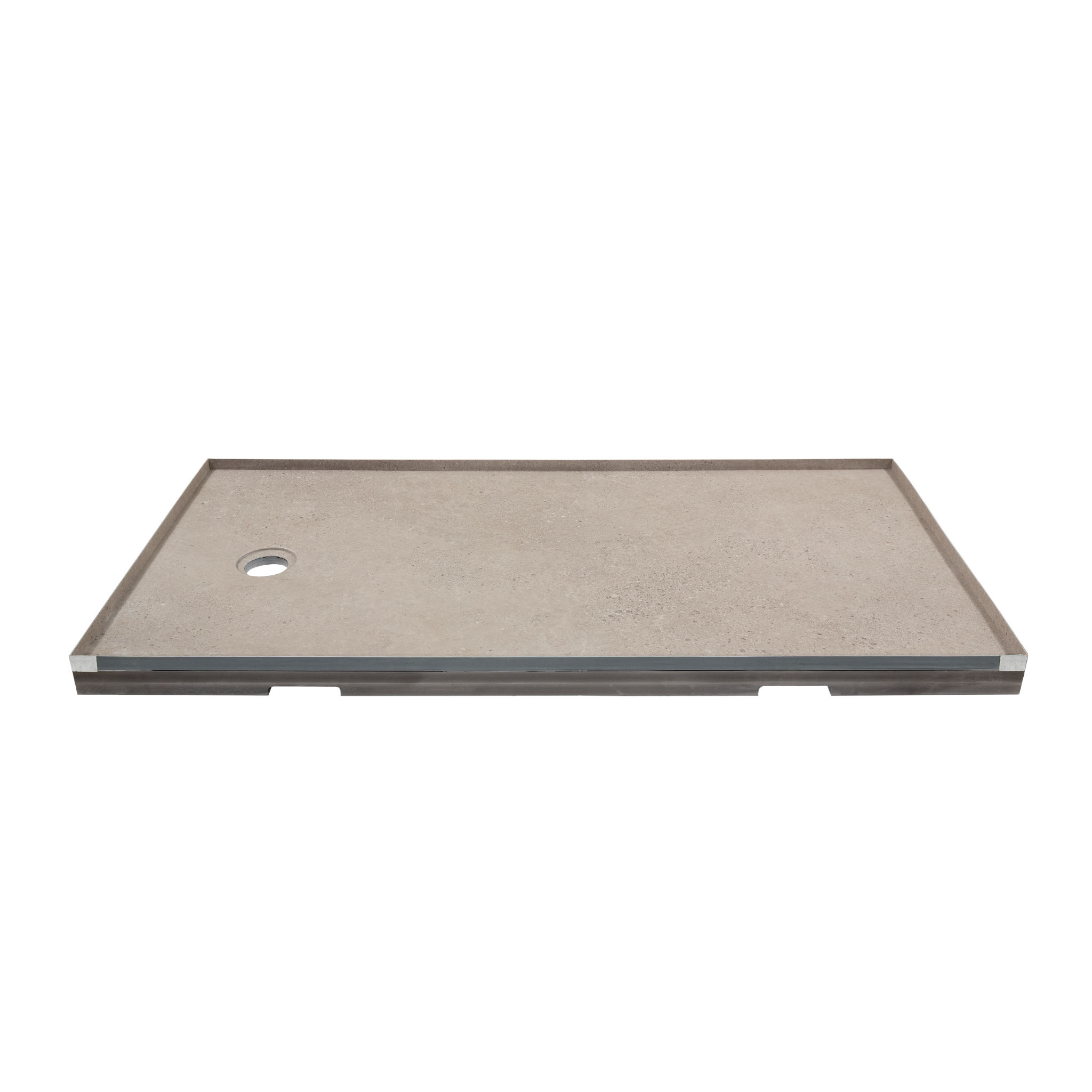 Shower Pan 32x60 Concrete Sand | Tile Masters