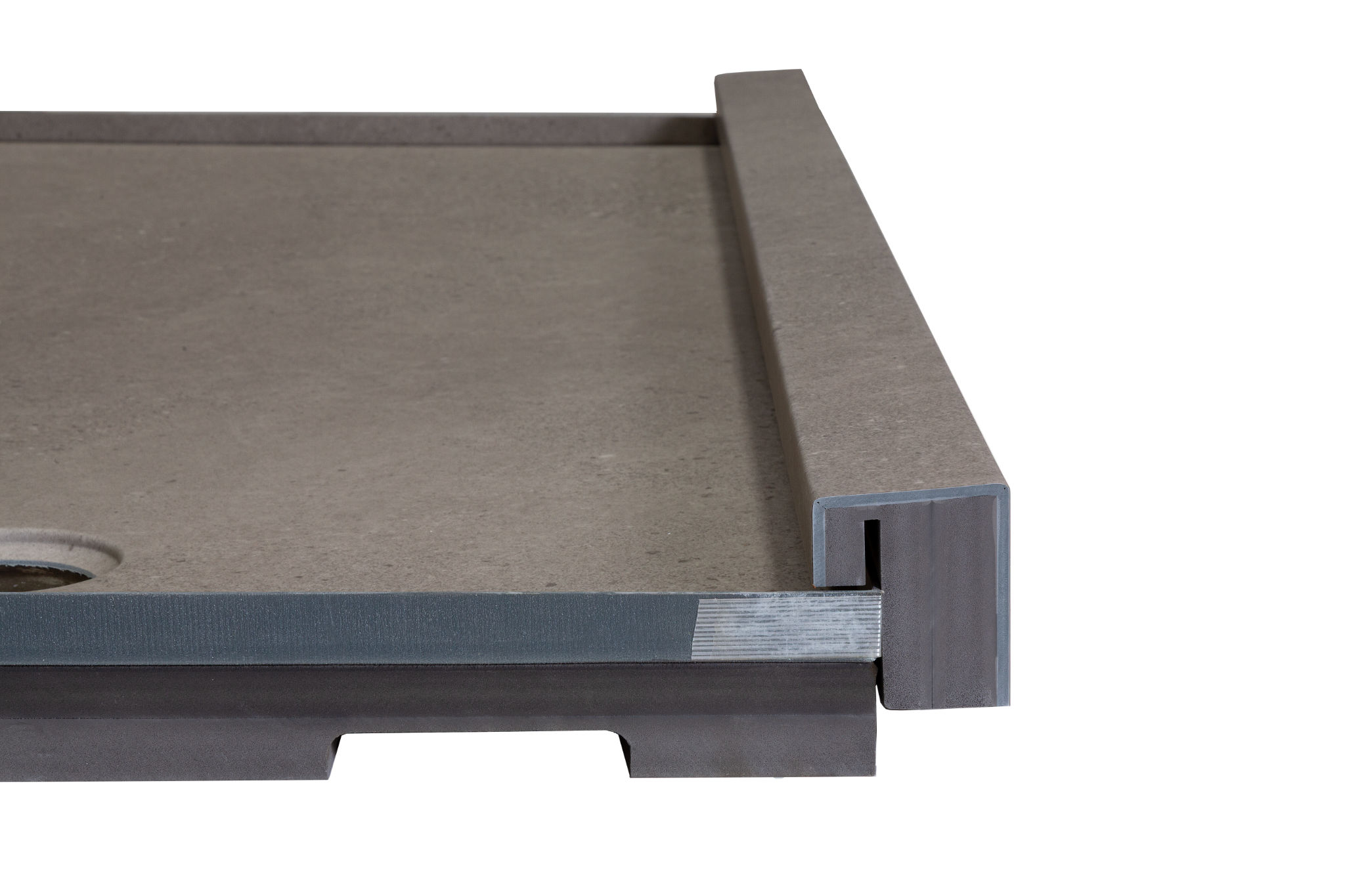 Shower Pan 32x60 Concrete Sand | Tile Masters