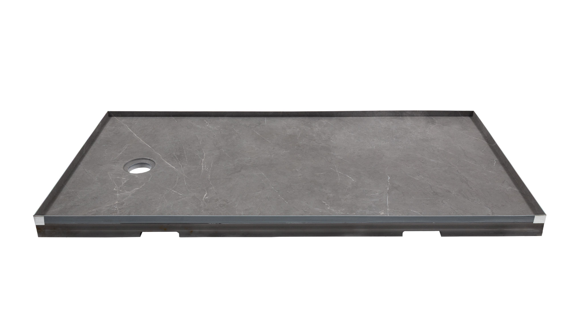 Shower Pan 36x60 Graphite Slate | Tile Masters