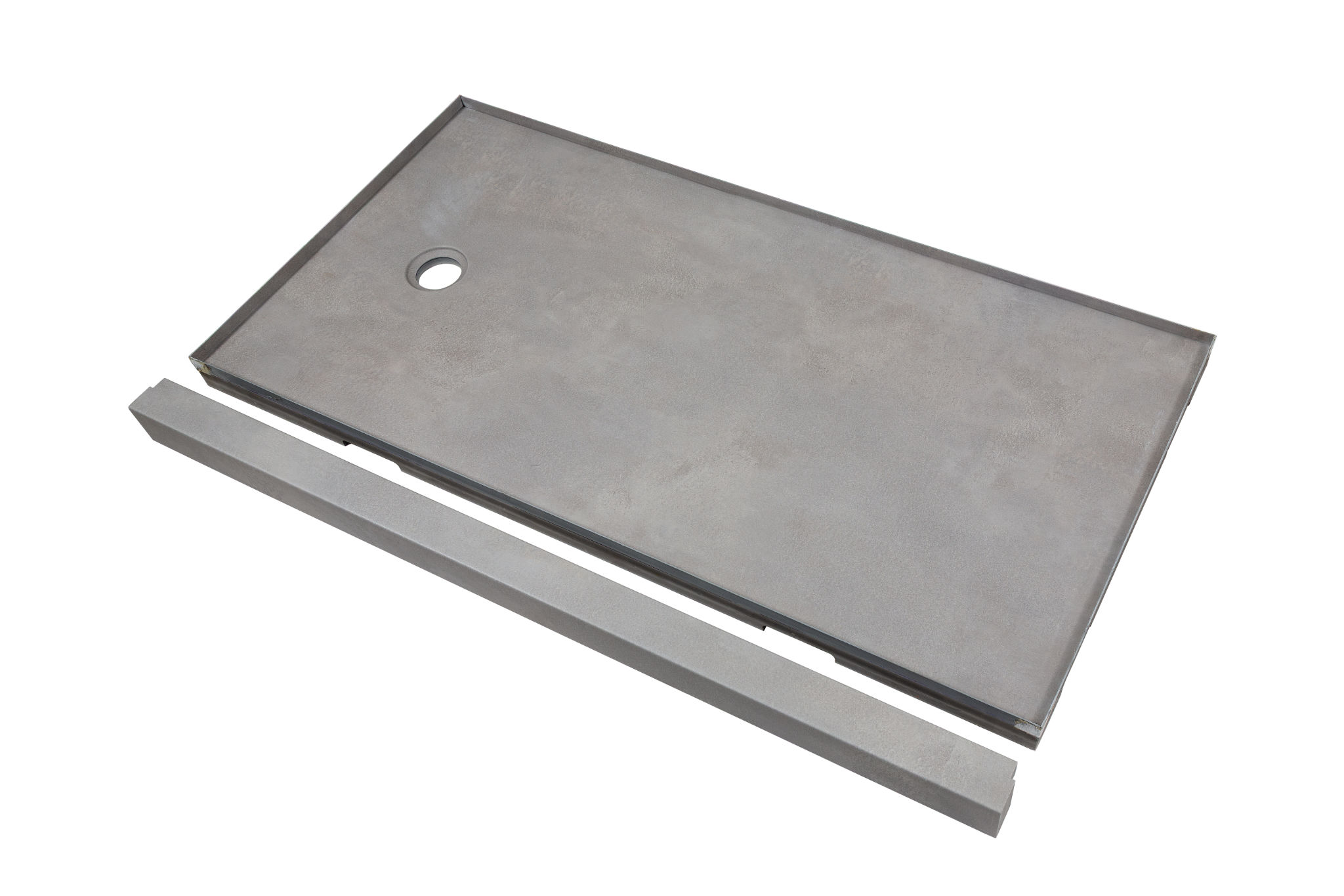 Shower Pan 36x60 Urban Concrete | Tile Masters