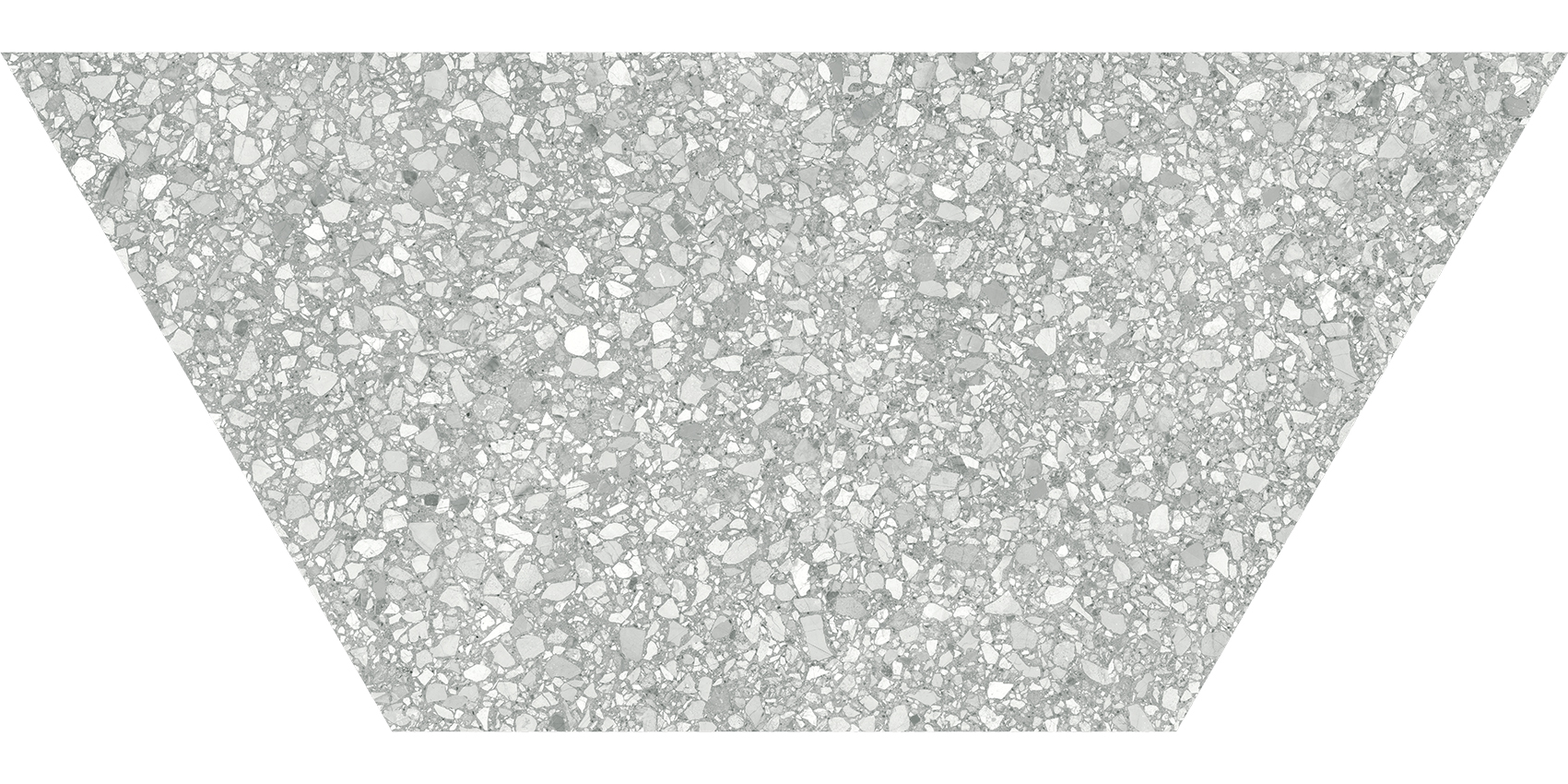 Station 10x24 Ash Half Hexagon | Tile Masters