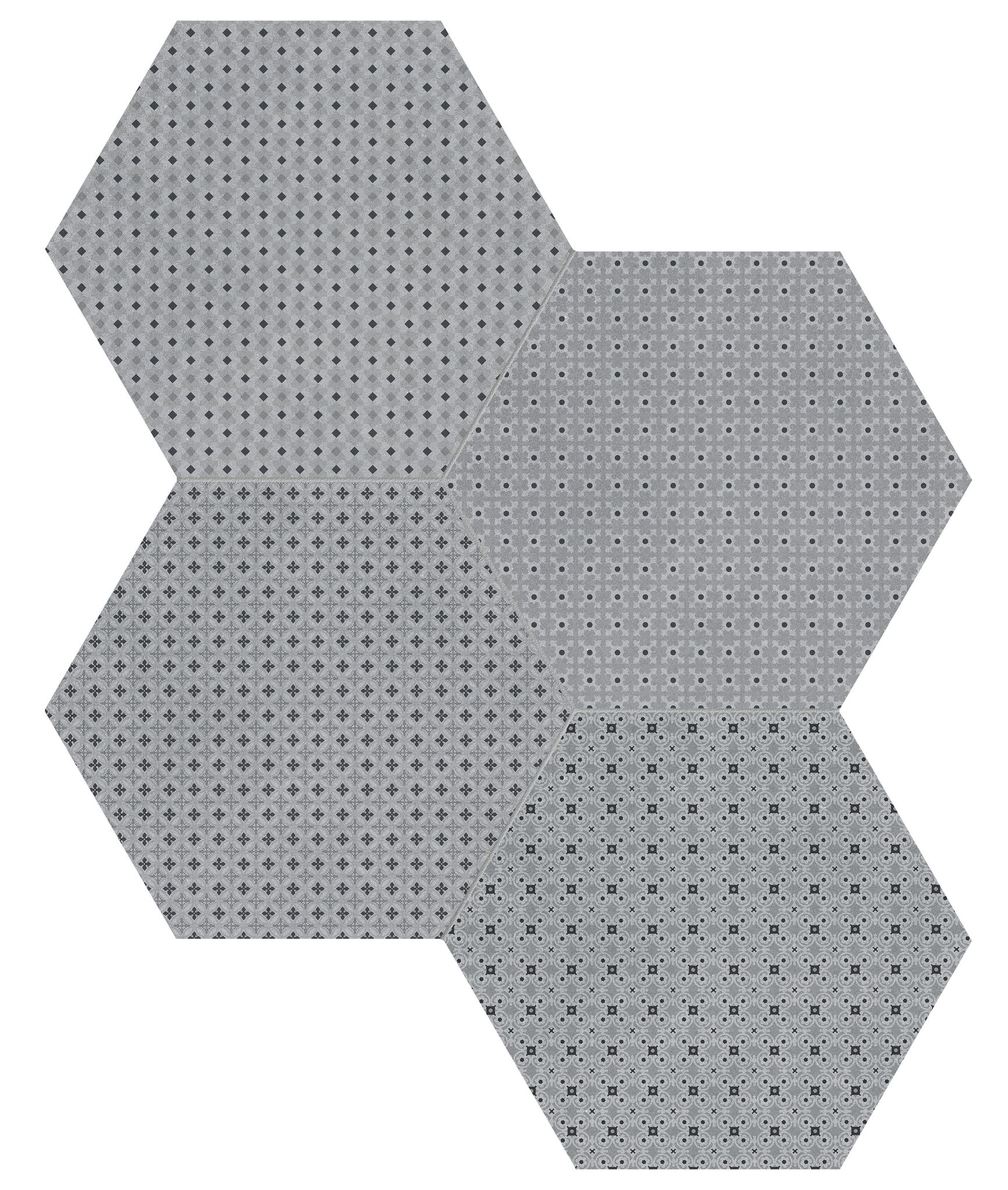 Tapestri 8.5 Cashmere Blend Hexagon | Tile Masters