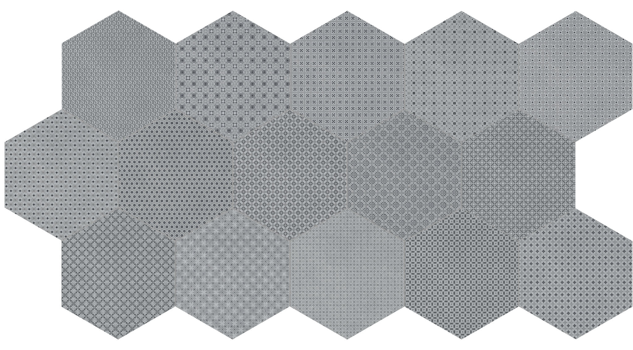 Tapestri 8.5 Cashmere Blend Hexagon | Tile Masters