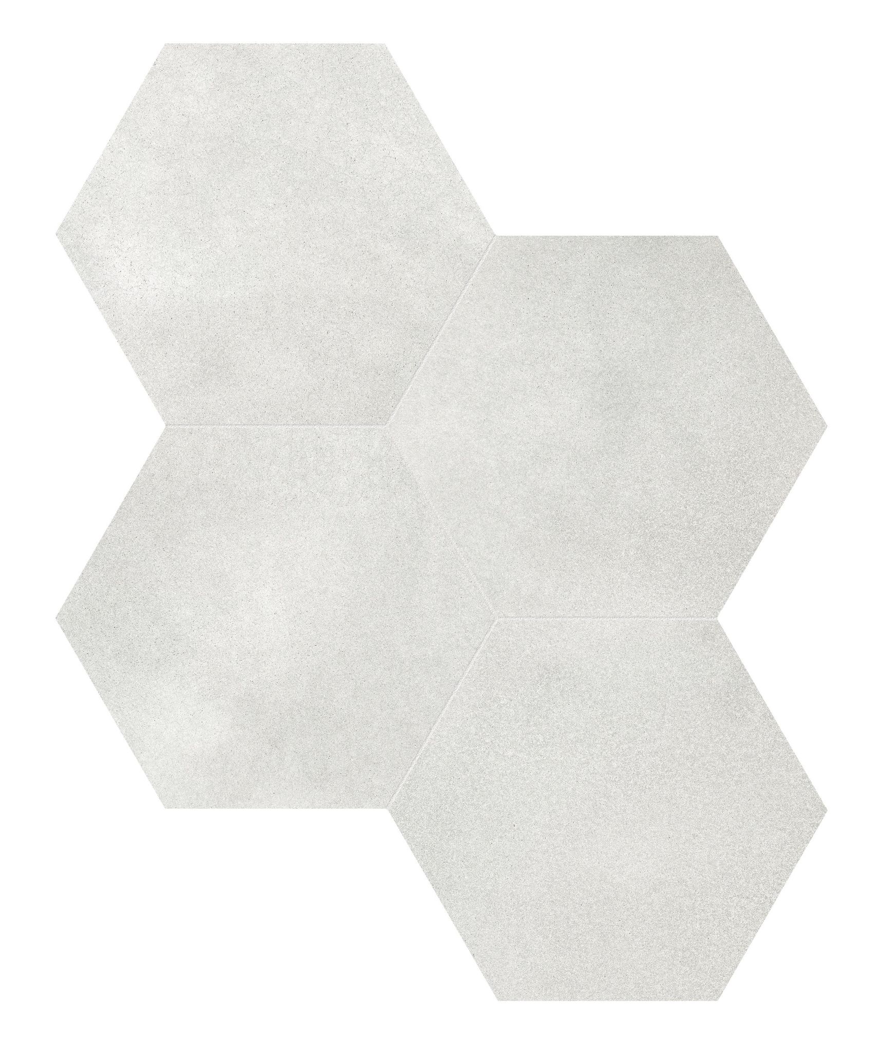 Tapestri 8.5 Grey Denim Hexagon | Tile Masters