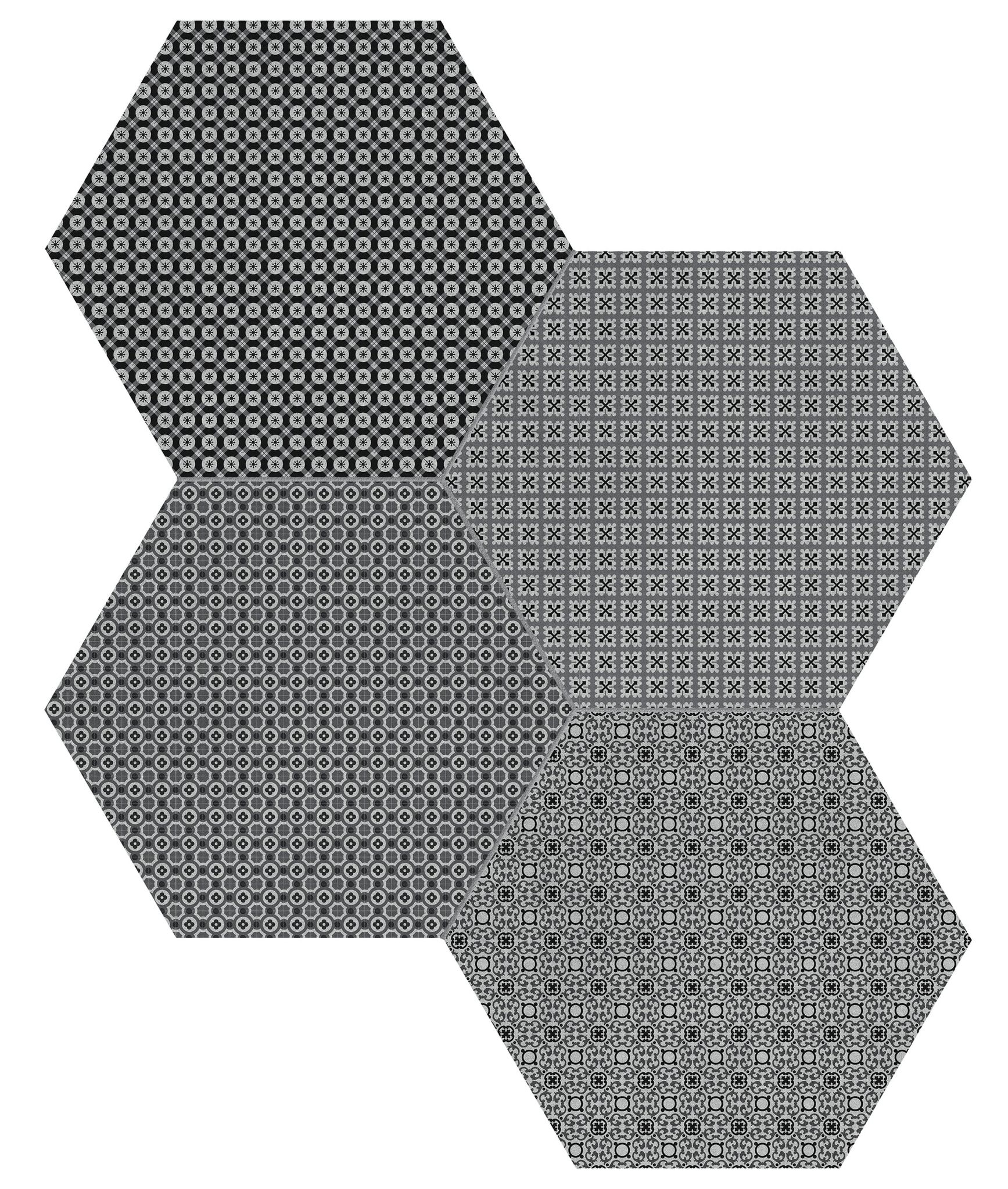 Tapestri 8.5 Silk Blend Hexagon | Tile Masters