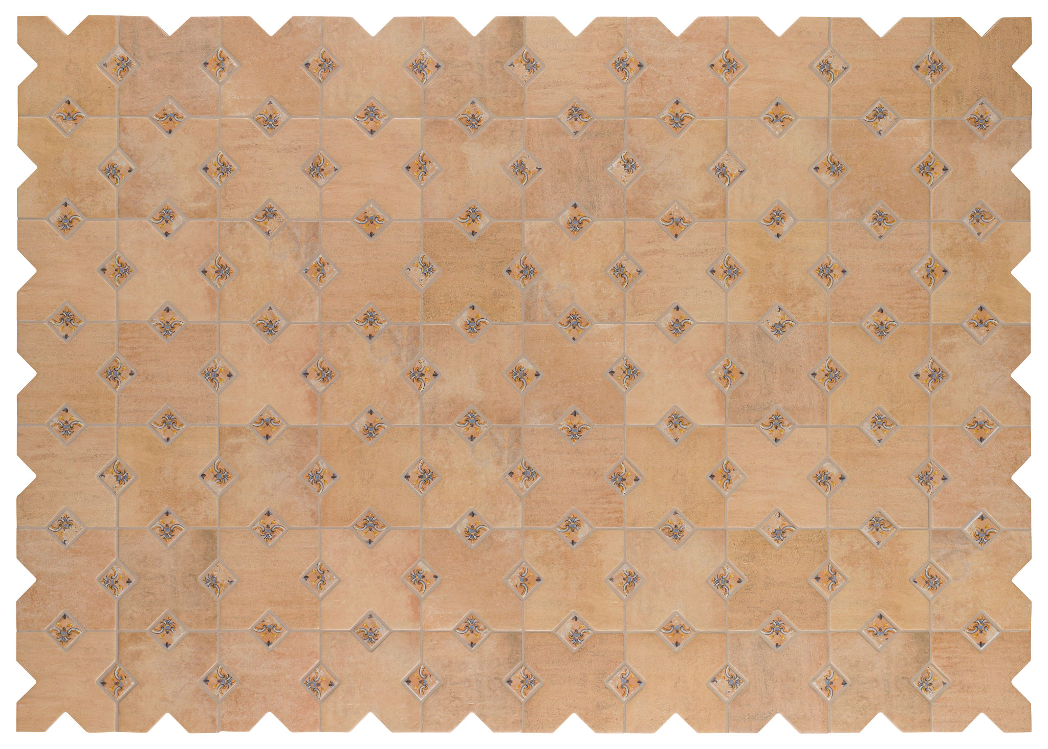 Tuscany 6x6 Cross Sun | Tile Masters