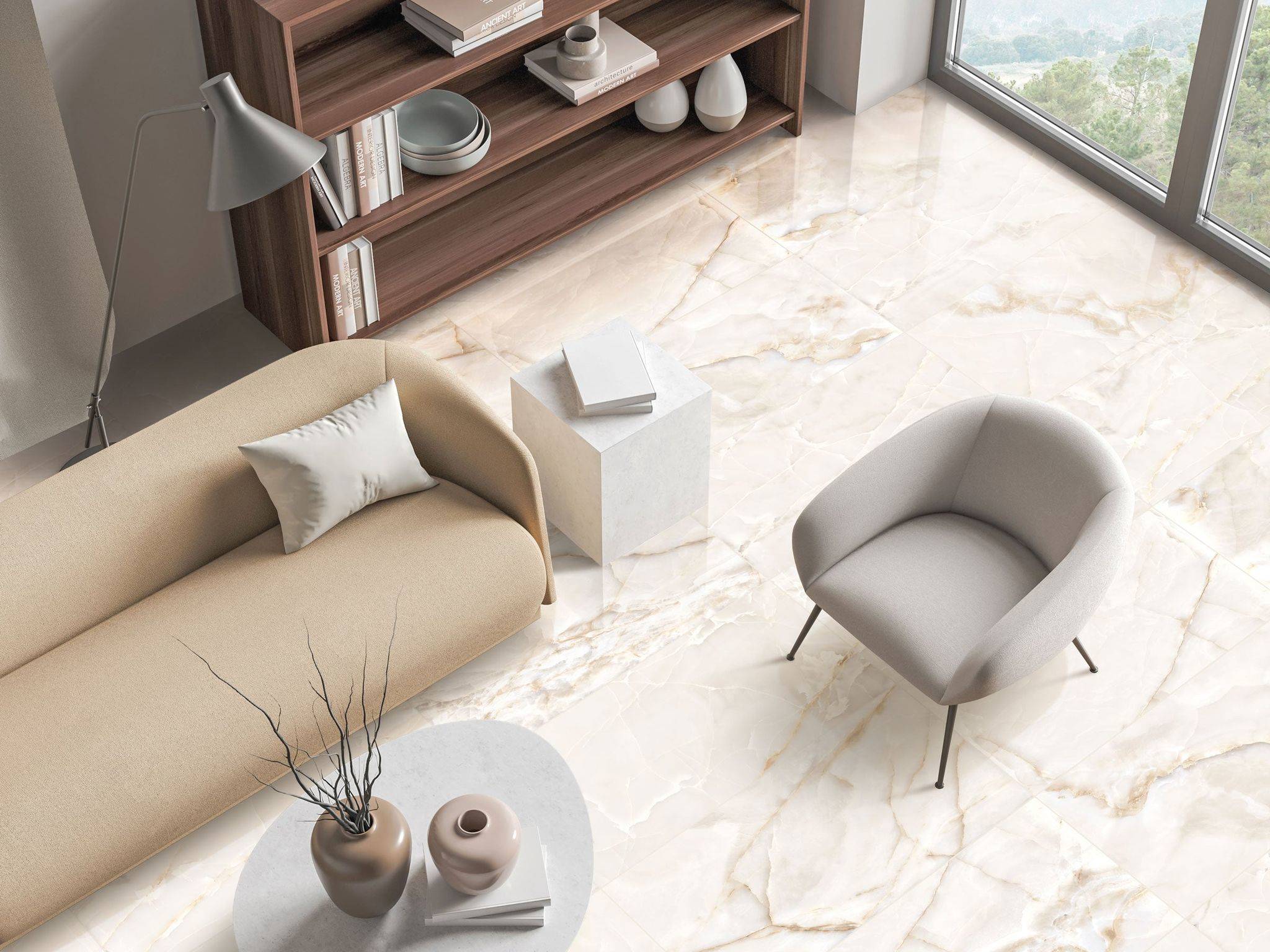 Romance Intrigue Ivory2 | Tile Masters