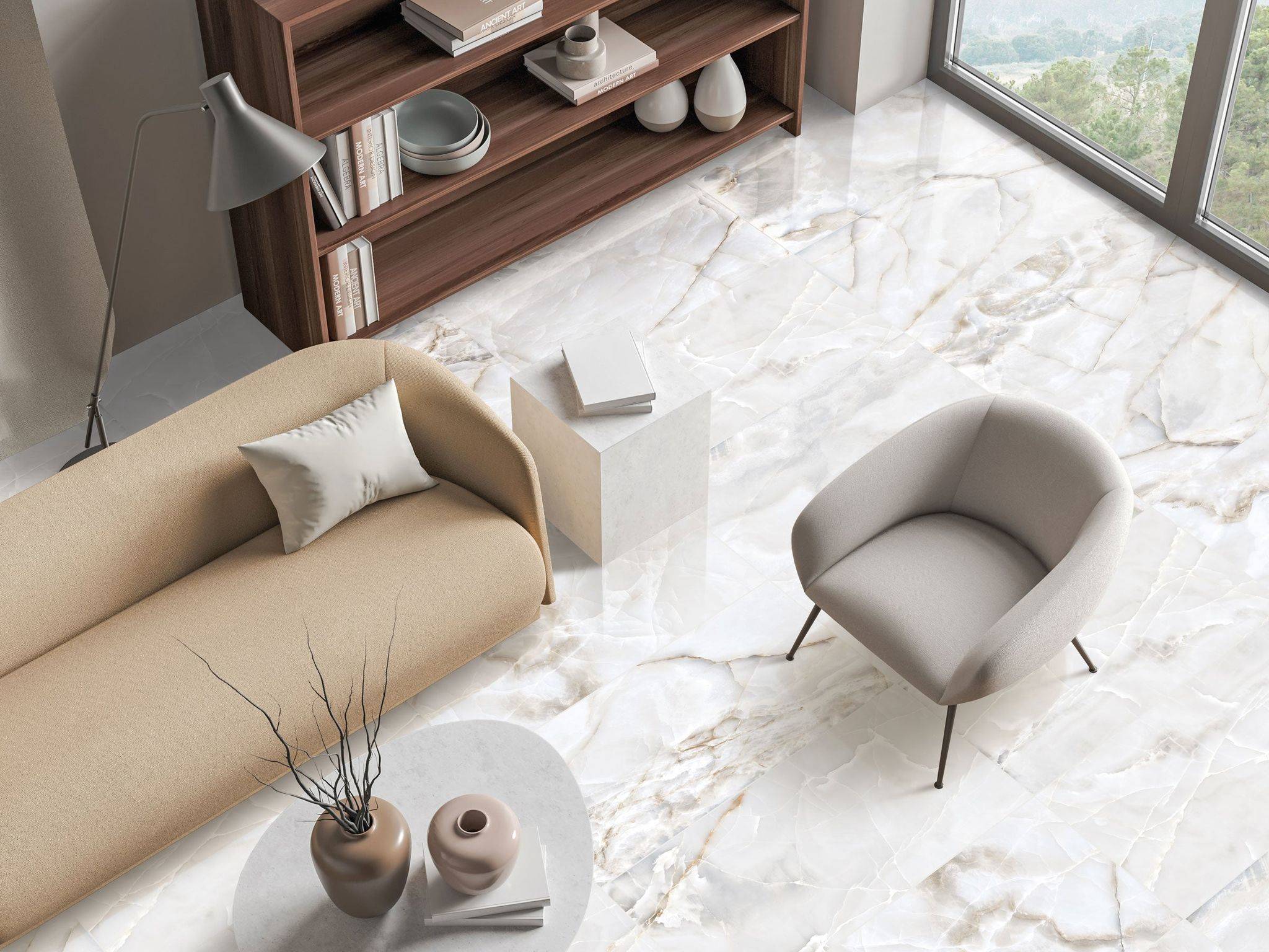Romance Rendezvous White2 | Tile Masters