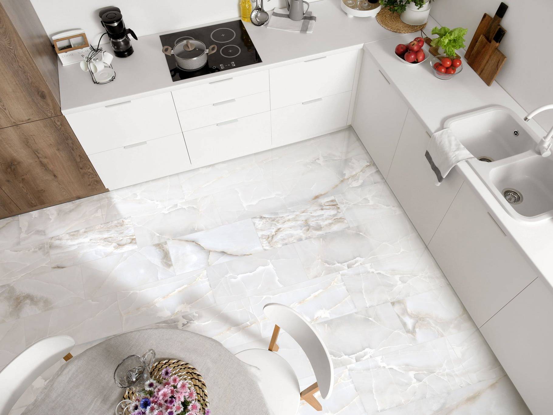 Romance Rendezvous White5 | Tile Masters